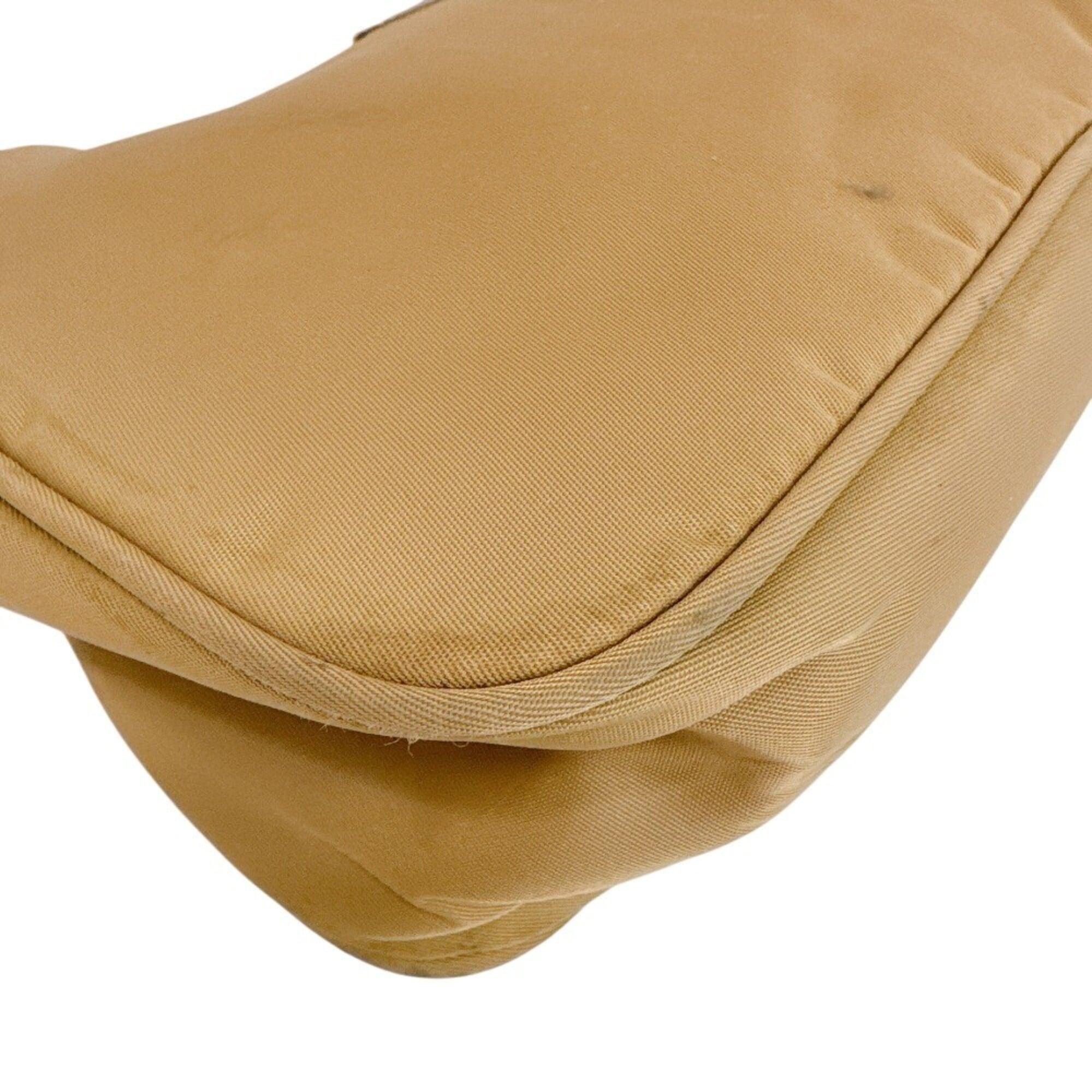 Prada Beige Nylon Pouch (Pre-Owned)