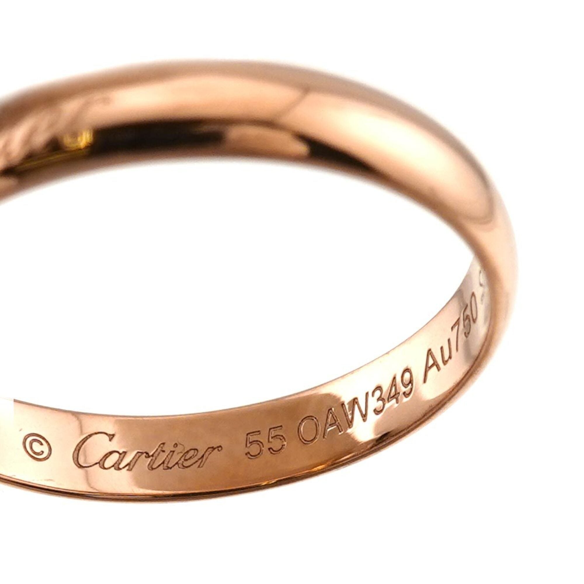 Cartier Yellow Gold (18K) Pink Gold (18K) White Gold (18K) Band Ring (Pre-Owned)