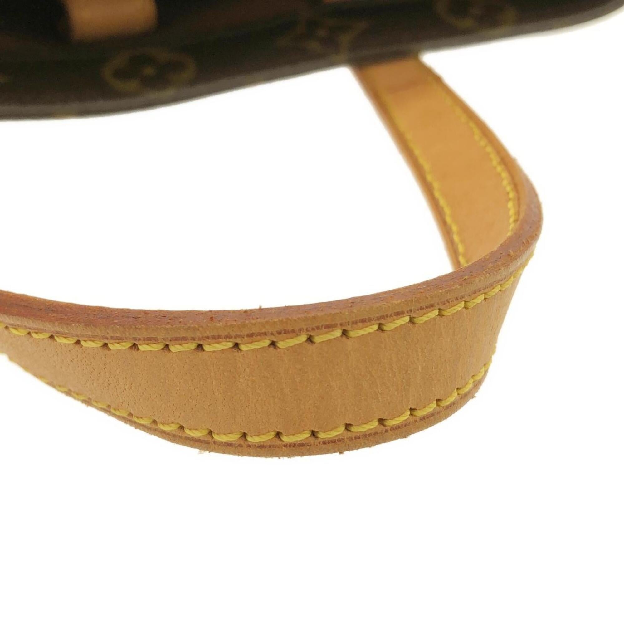 Louis Vuitton Marron Coated Canvas Handbag (Pre-Owned)