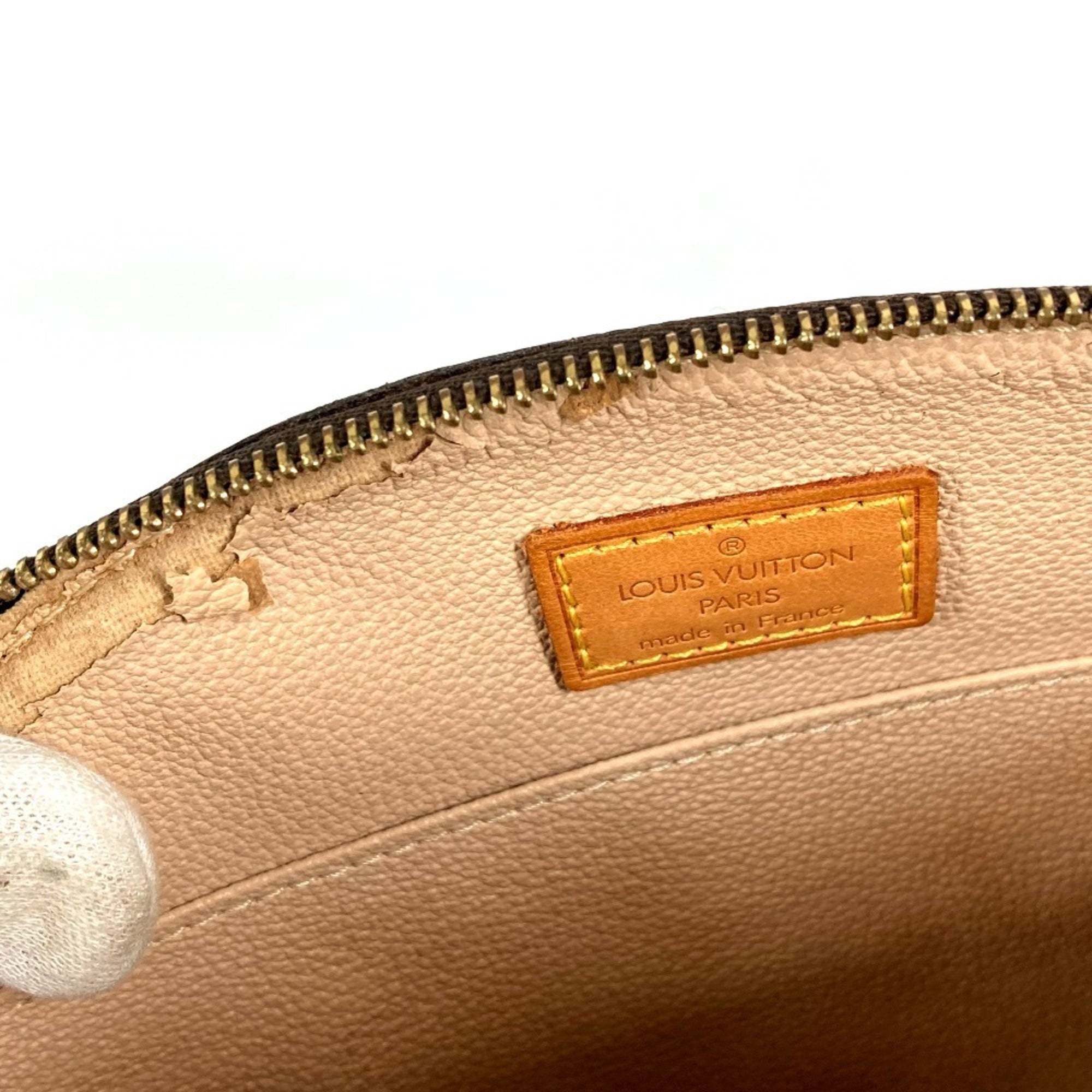 Louis Vuitton Brown Monogram Canvas Pouch Wash Bag (Pre-Owned)