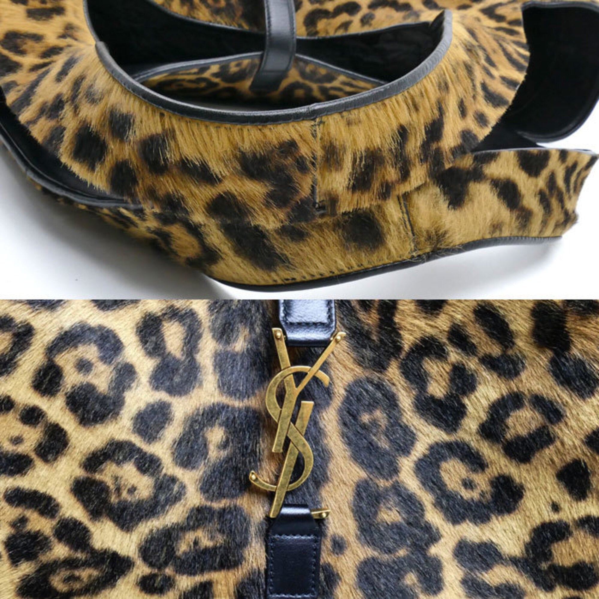 Saint Laurent Gold Tote Bag (Pre-Owned)