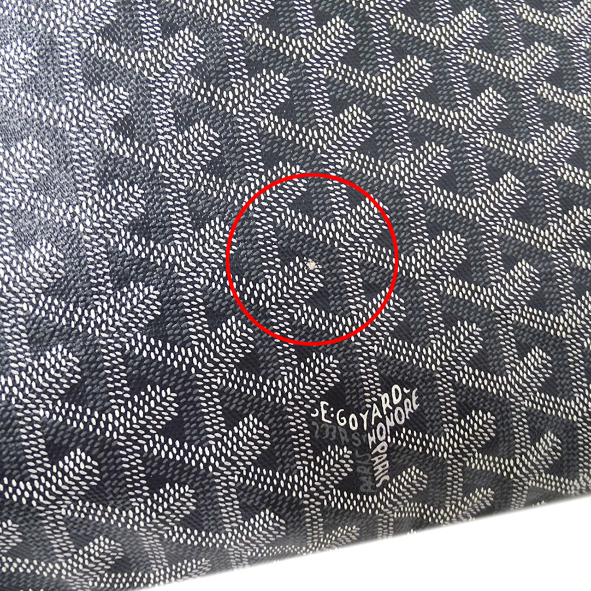 Goyard Gray Coated Canvas Handbag Shoulder Bag (Pre-Owned)