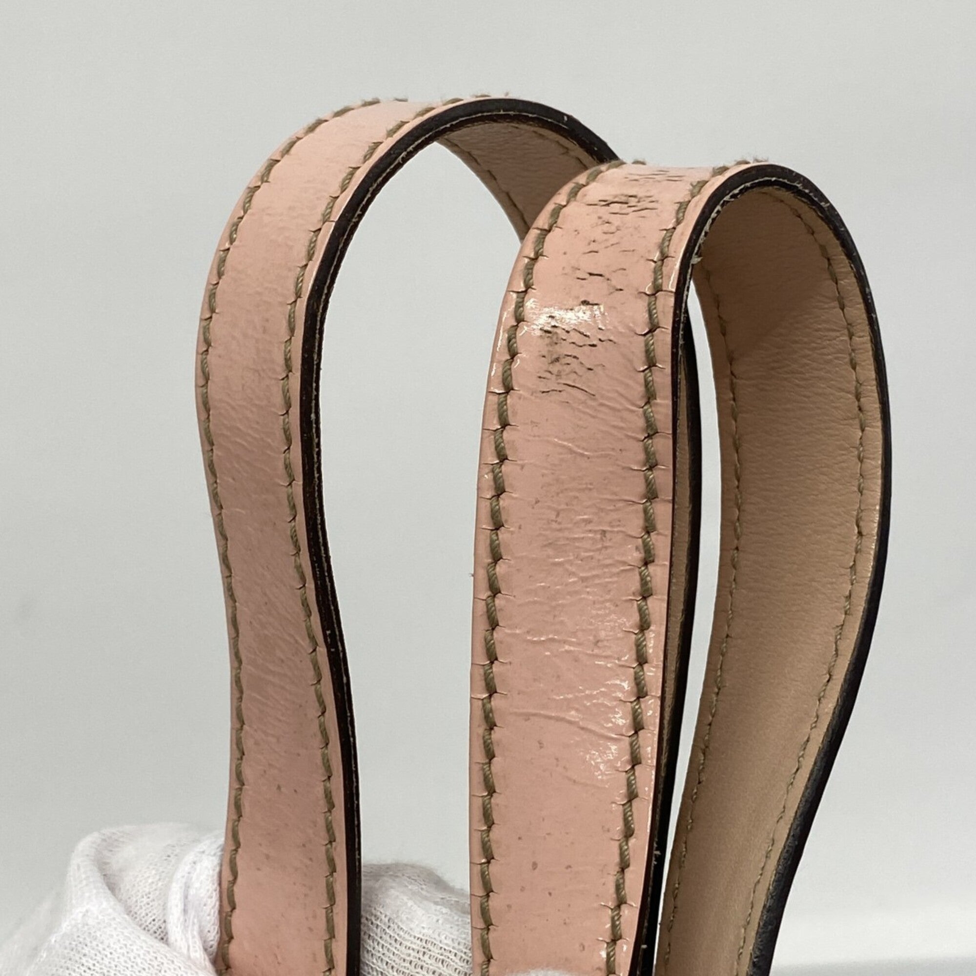 Gucci Brown Pink Pvc Tote Bag (Pre-Owned)