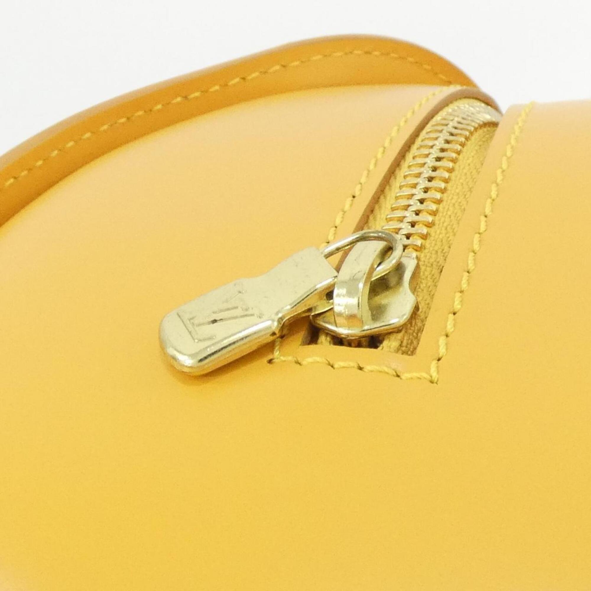 Louis Vuitton Yellow Leather Handbag Pouch (Pre-Owned)