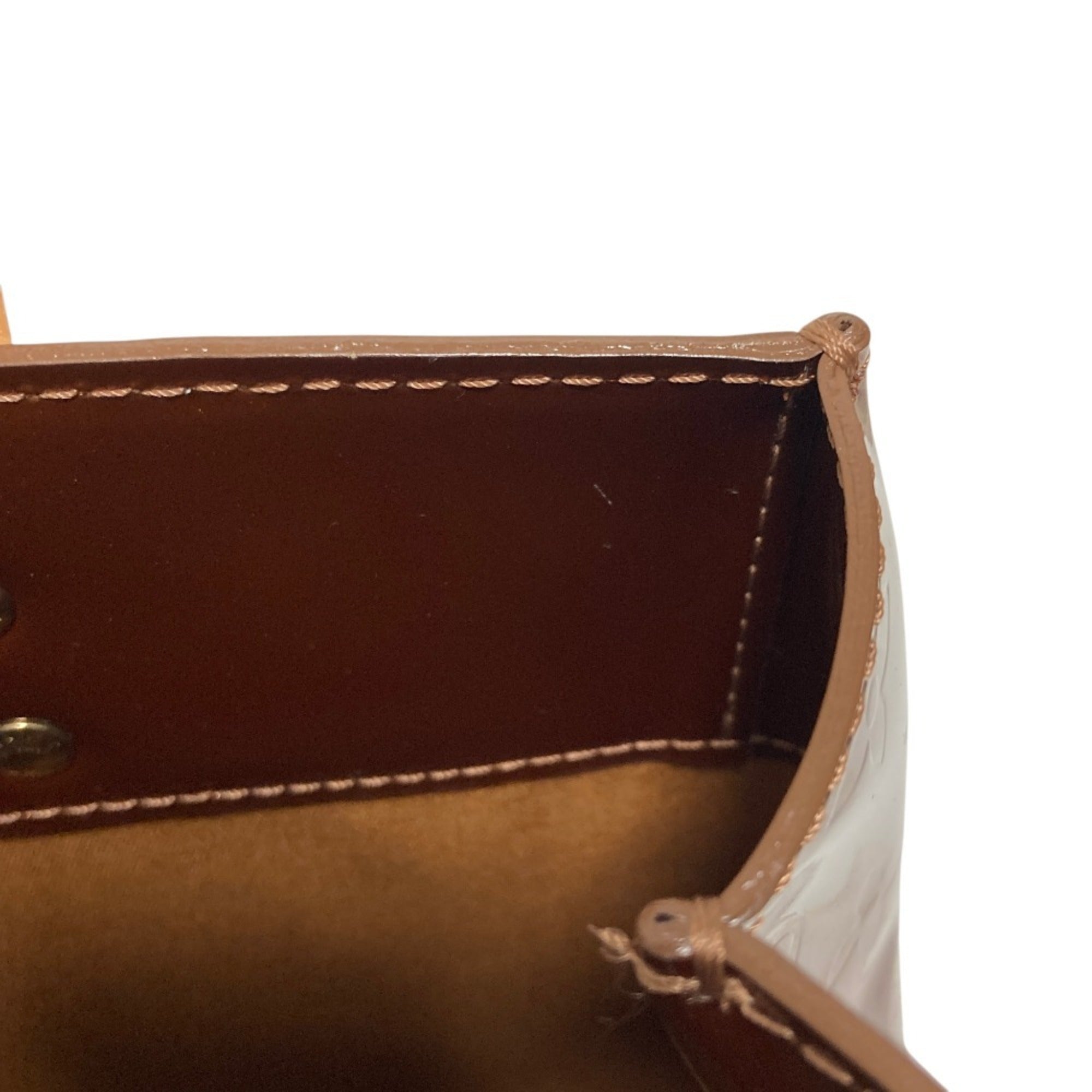 Louis Vuitton Bronze Monogram Vernis Handbag (Pre-Owned)
