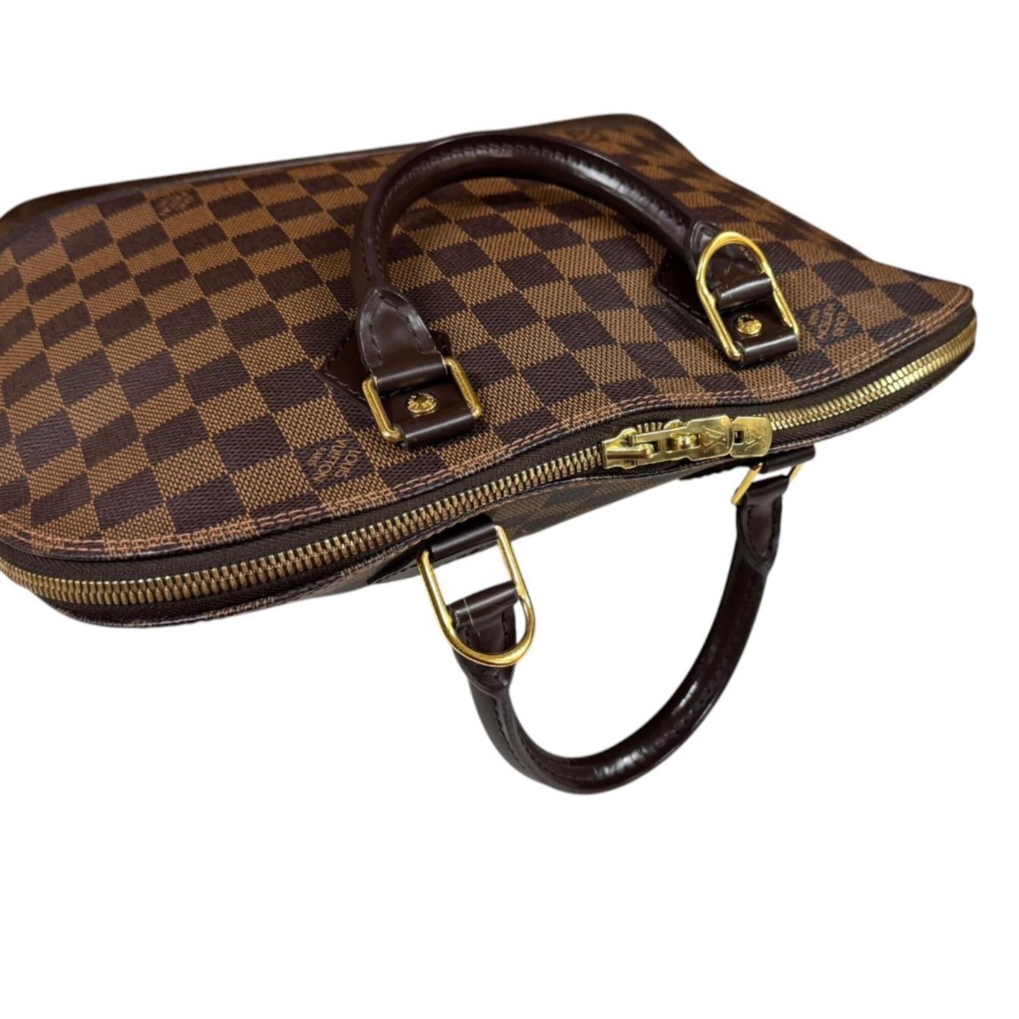 Louis Vuitton Damier Brown Damier Canvas Handbag (Pre-Owned)