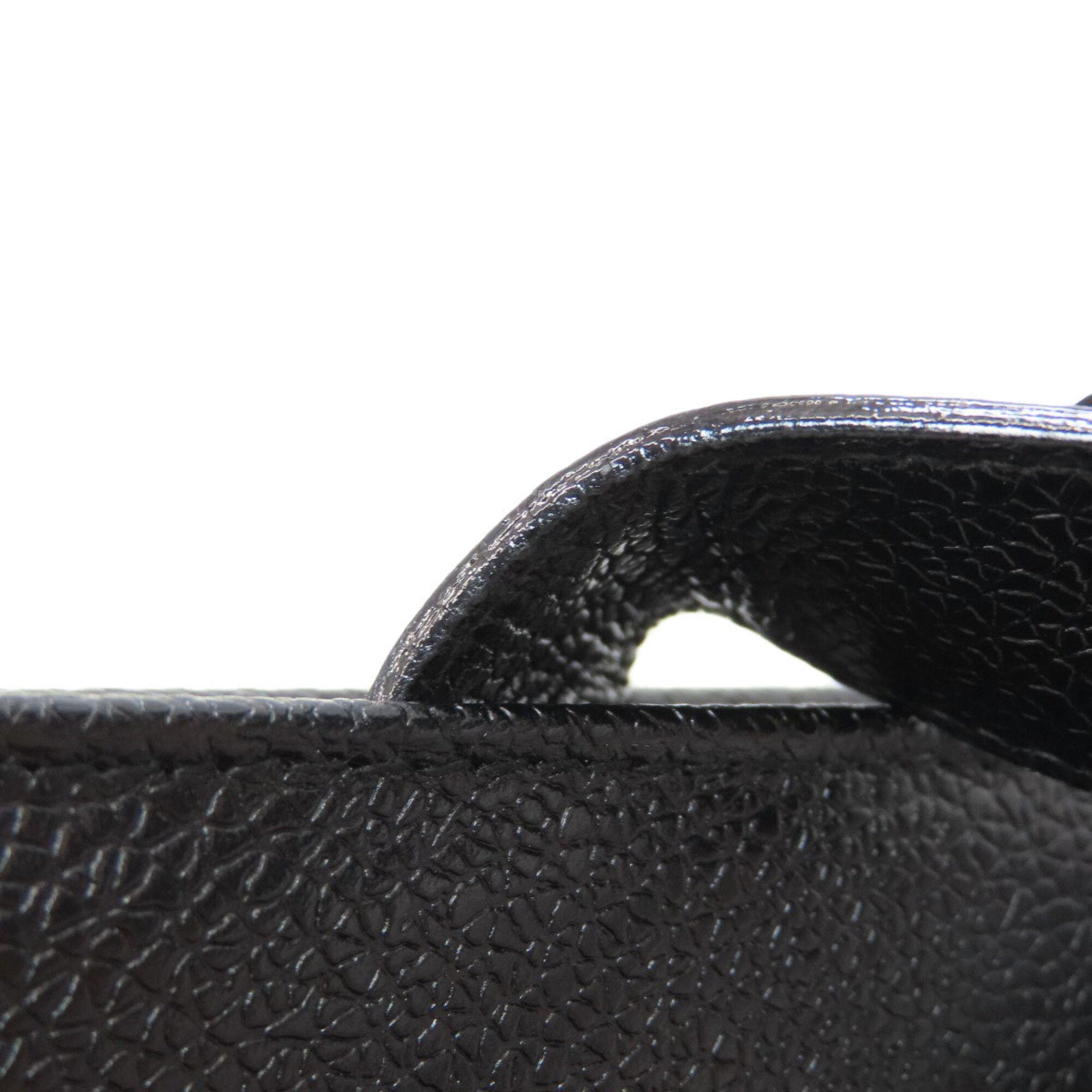 Bvlgari Bvlgari Bvlgari Black Leather Long Wallet (Bi-Fold) (Pre-Owned)