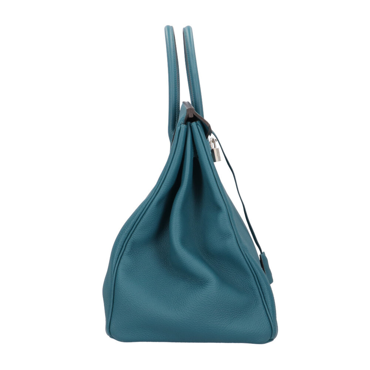 Hermes Green Togo Leather Handbag (Pre-Owned)
