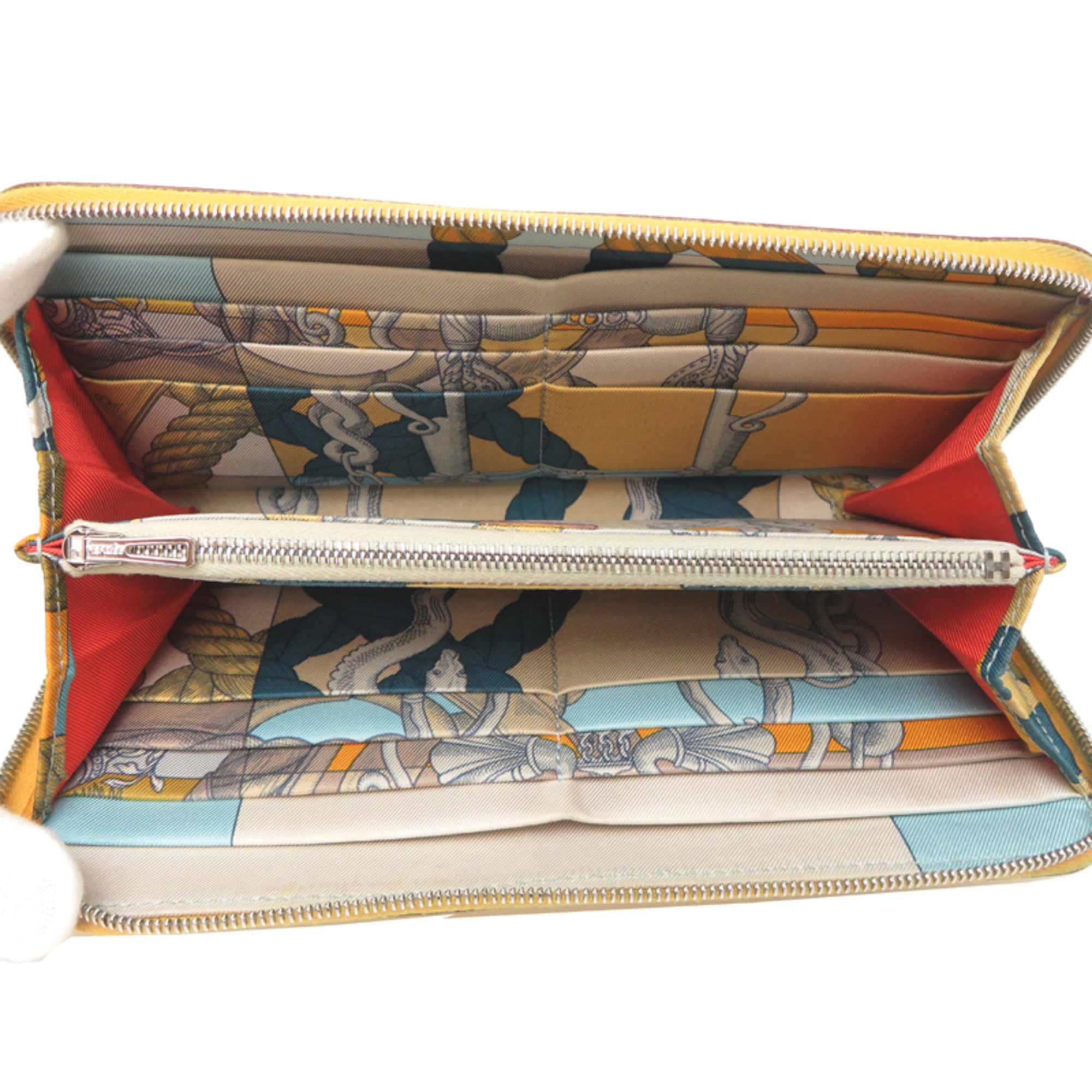 Hermes Epsom Leather Long Wallet (Bi-Fold) (Pre-Owned)