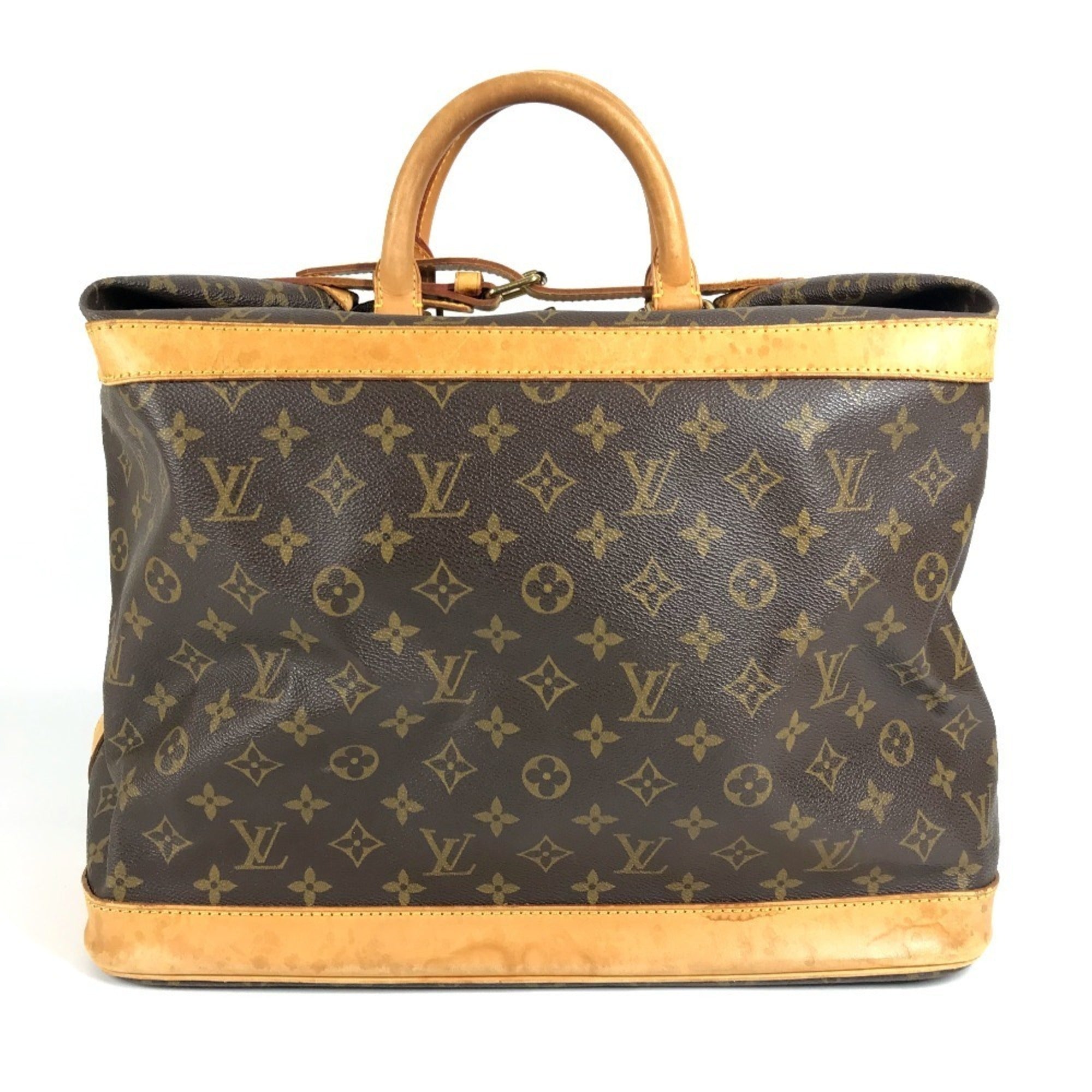 Louis Vuitton Brown Monogram Canvas Boston Bag Handbag (Pre-Owned)