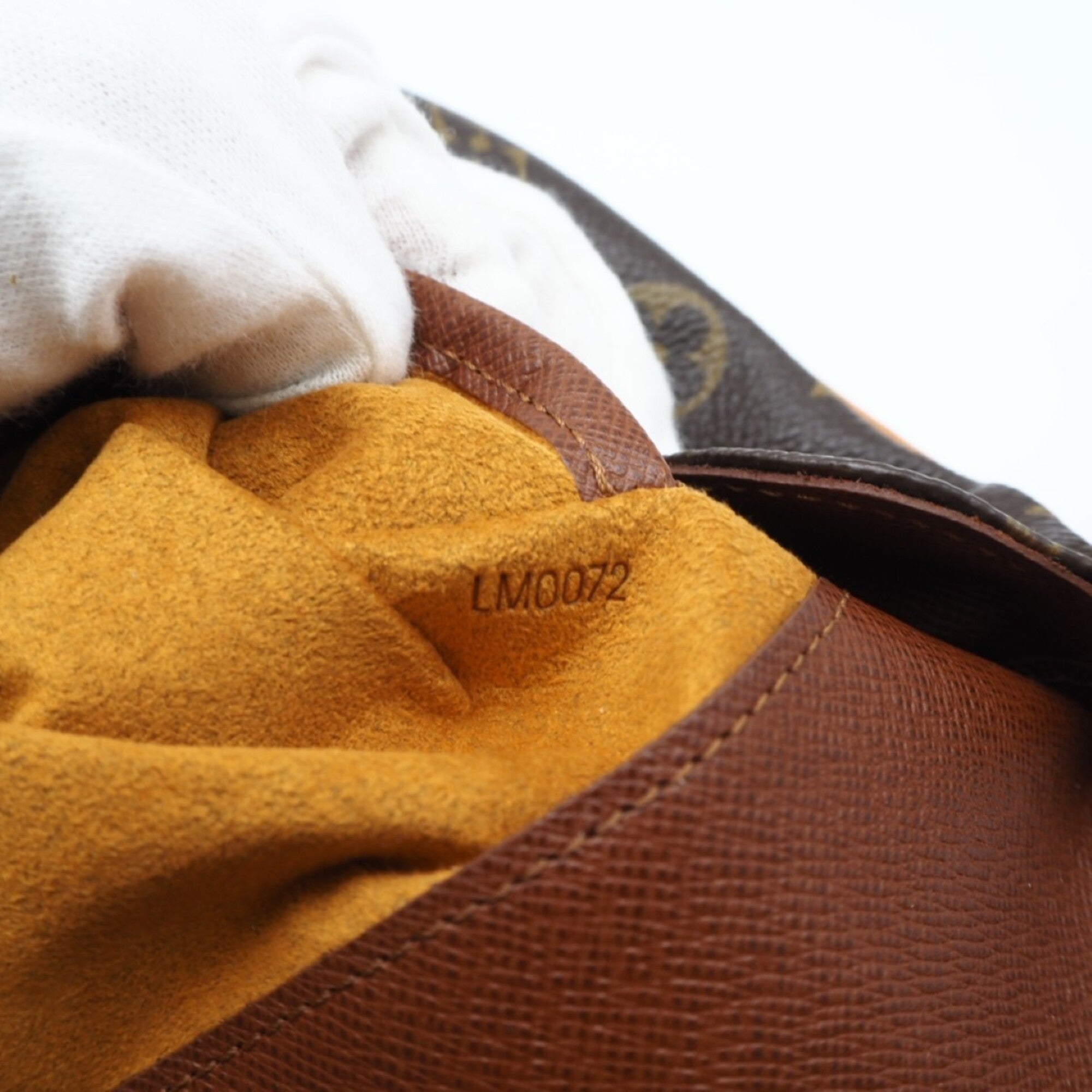 Louis Vuitton Monogram Brown Coated Canvas Leather Shoulder Bag (Pre-Owned)