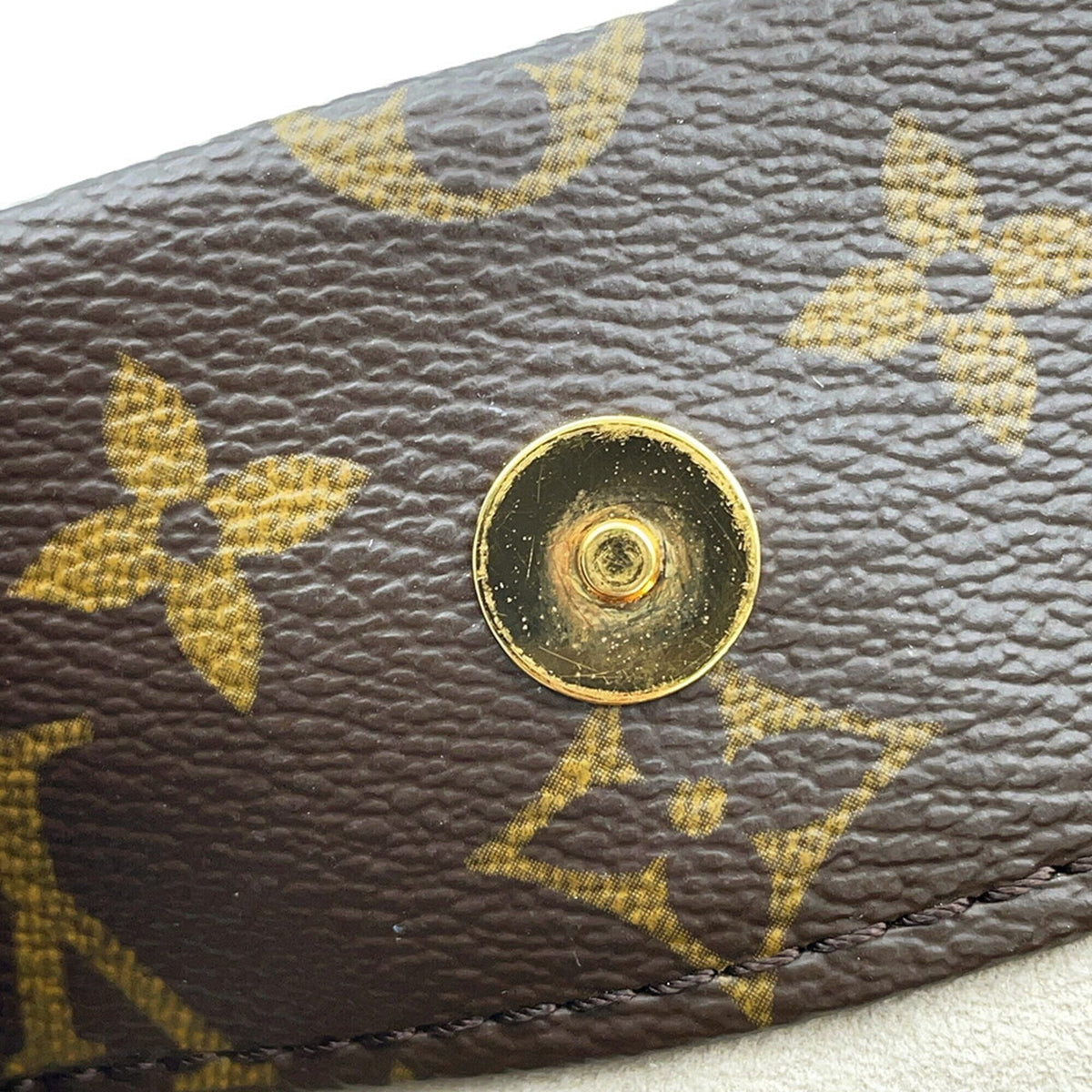 Louis Vuitton Monogram Dentelle Beige Monogram Handbag Shoulder Bag (Pre-Owned)