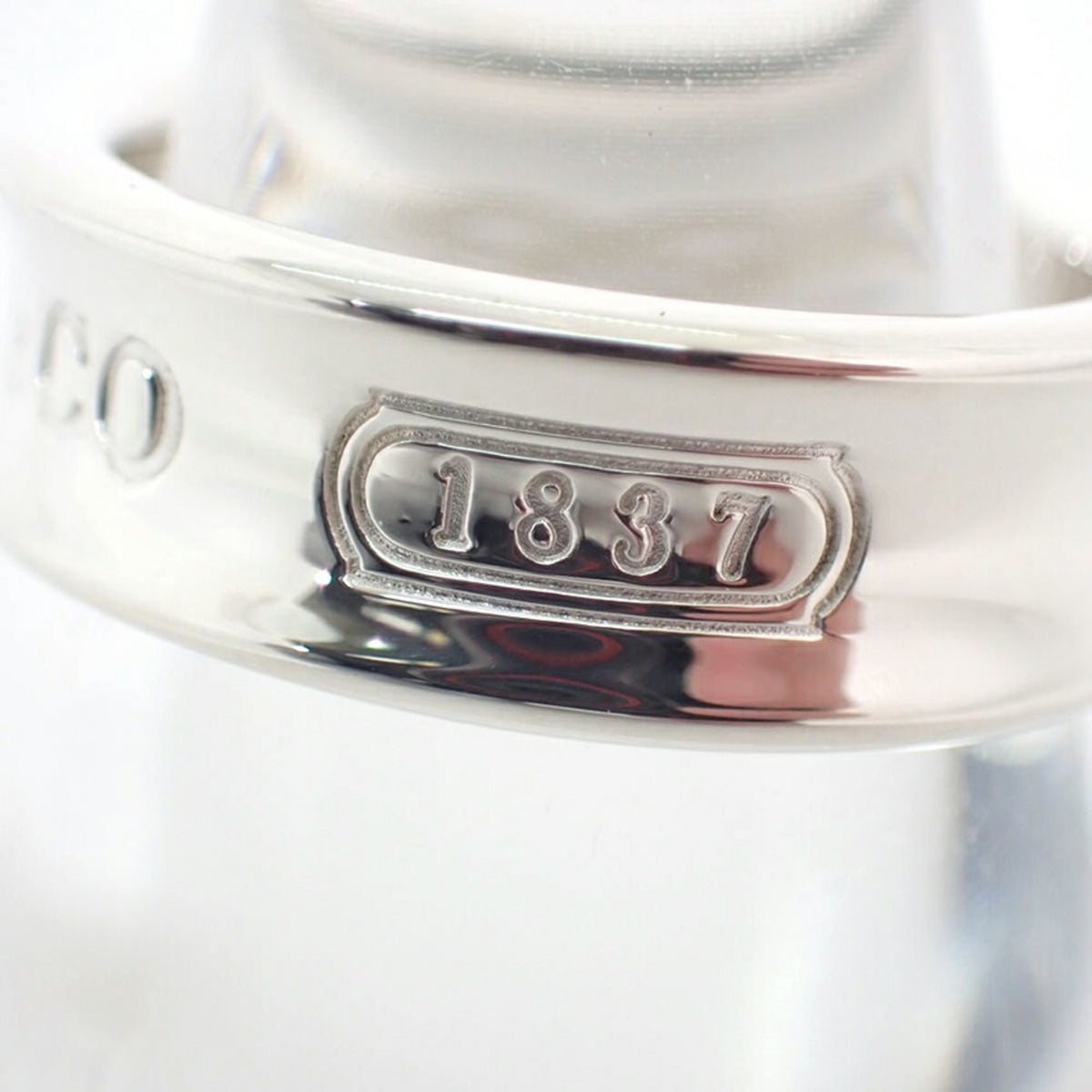 Tiffany Sterling Silver 925 Band Ring (Pre-Owned)