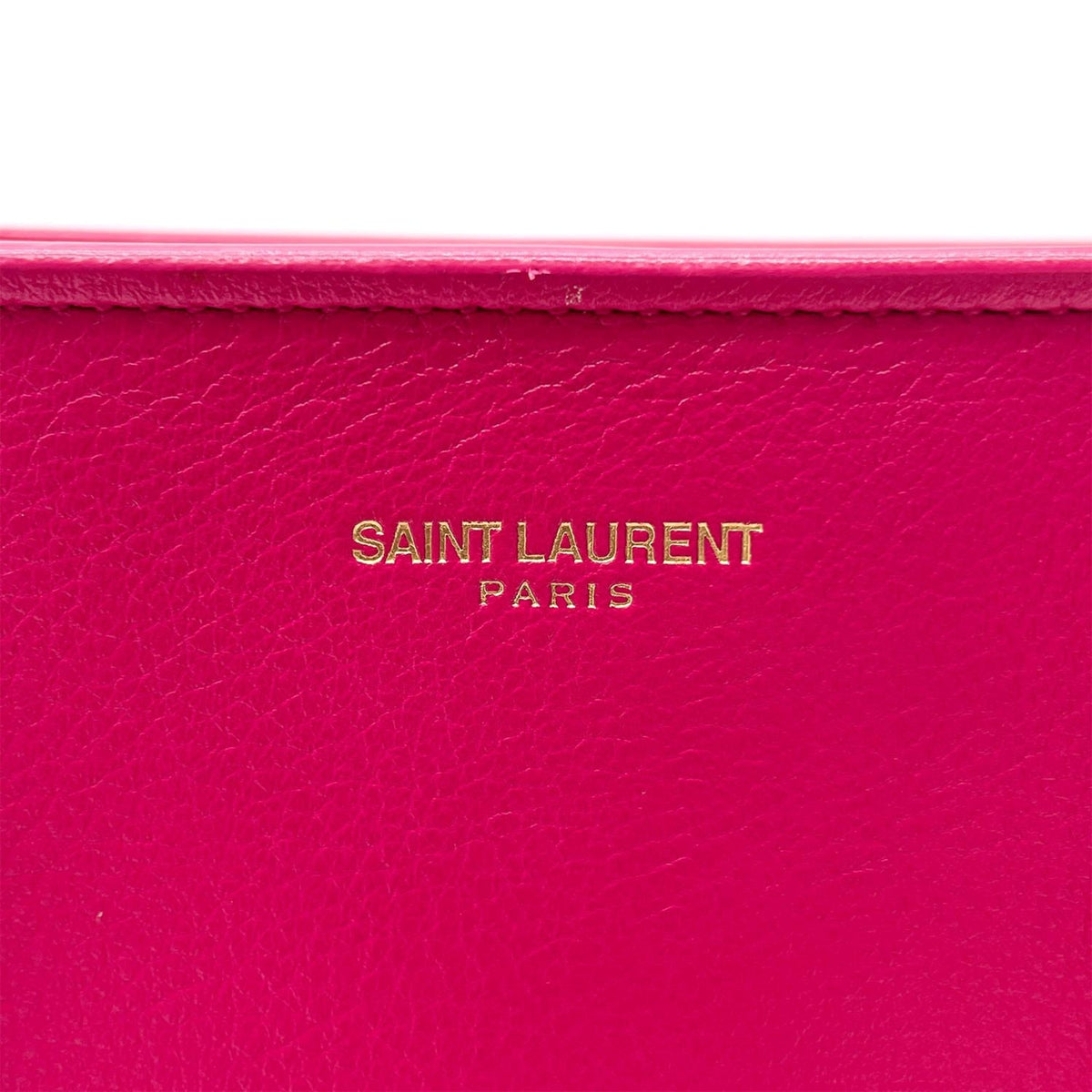 Saint Laurent Pink Leather Handbag (Pre-Owned)
