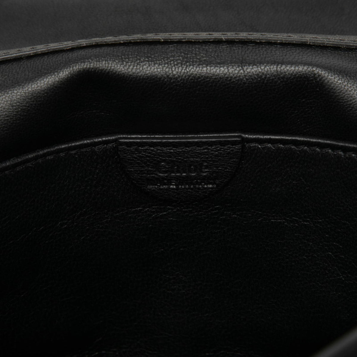 Chloé Black Leather Shoulder Bag (Pre-Owned)