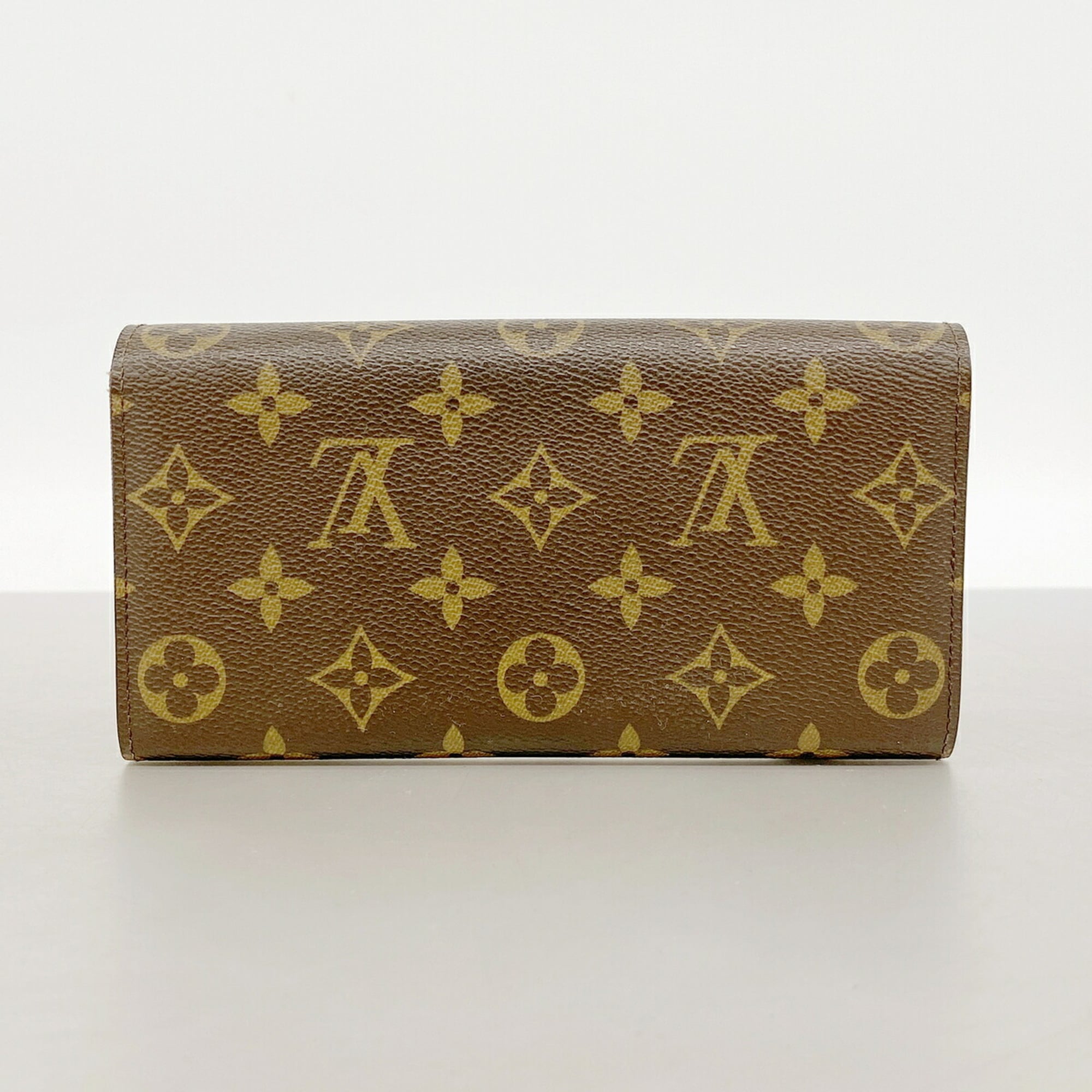 Louis Vuitton Brown Long Wallet (Bi-Fold) (Pre-Owned)