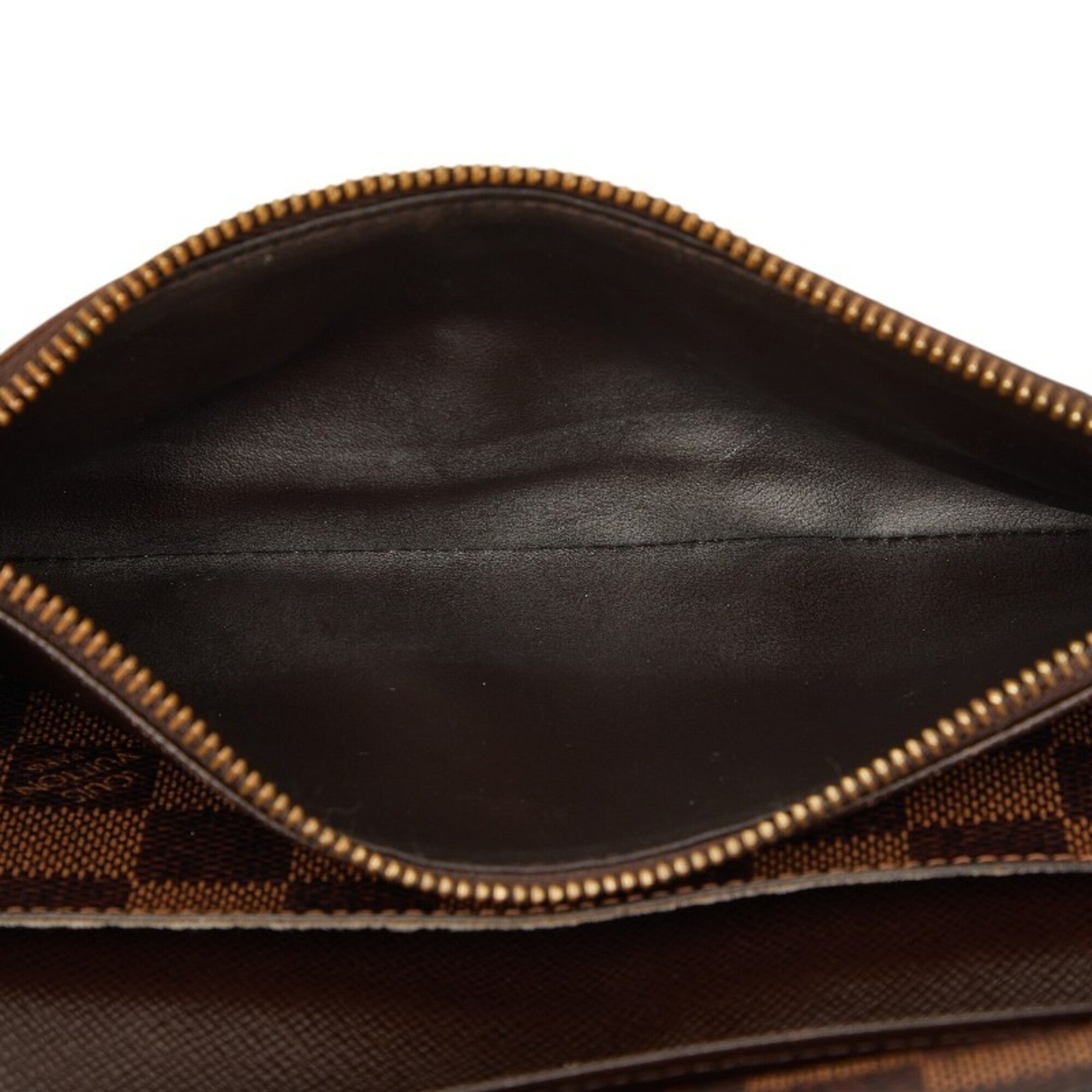 Louis Vuitton Brown Damier Canvas Pvc Coin Purse/Coin Case (Pre-Owned)