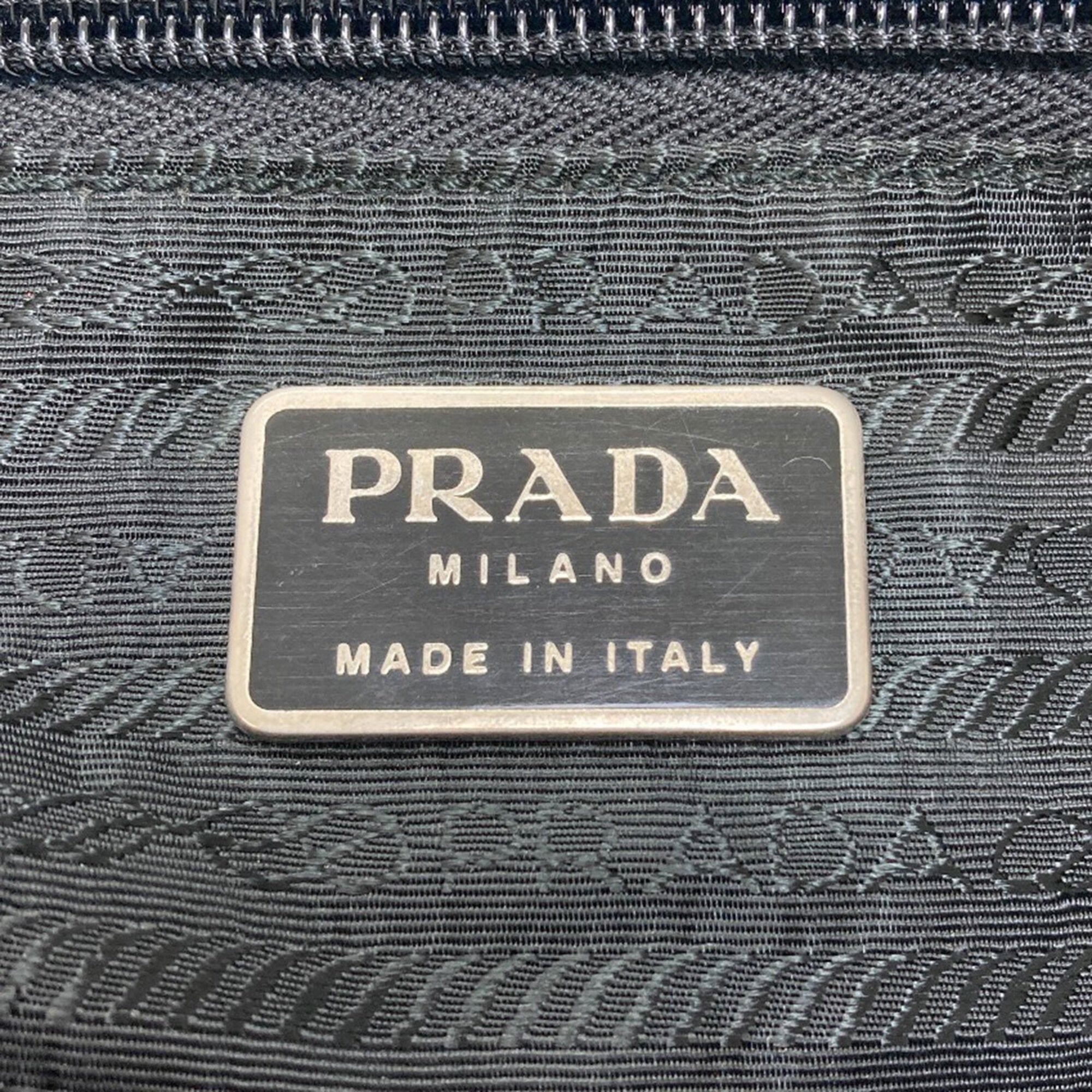 Prada Black Nylon Shoulder Bag (Pre-Owned)