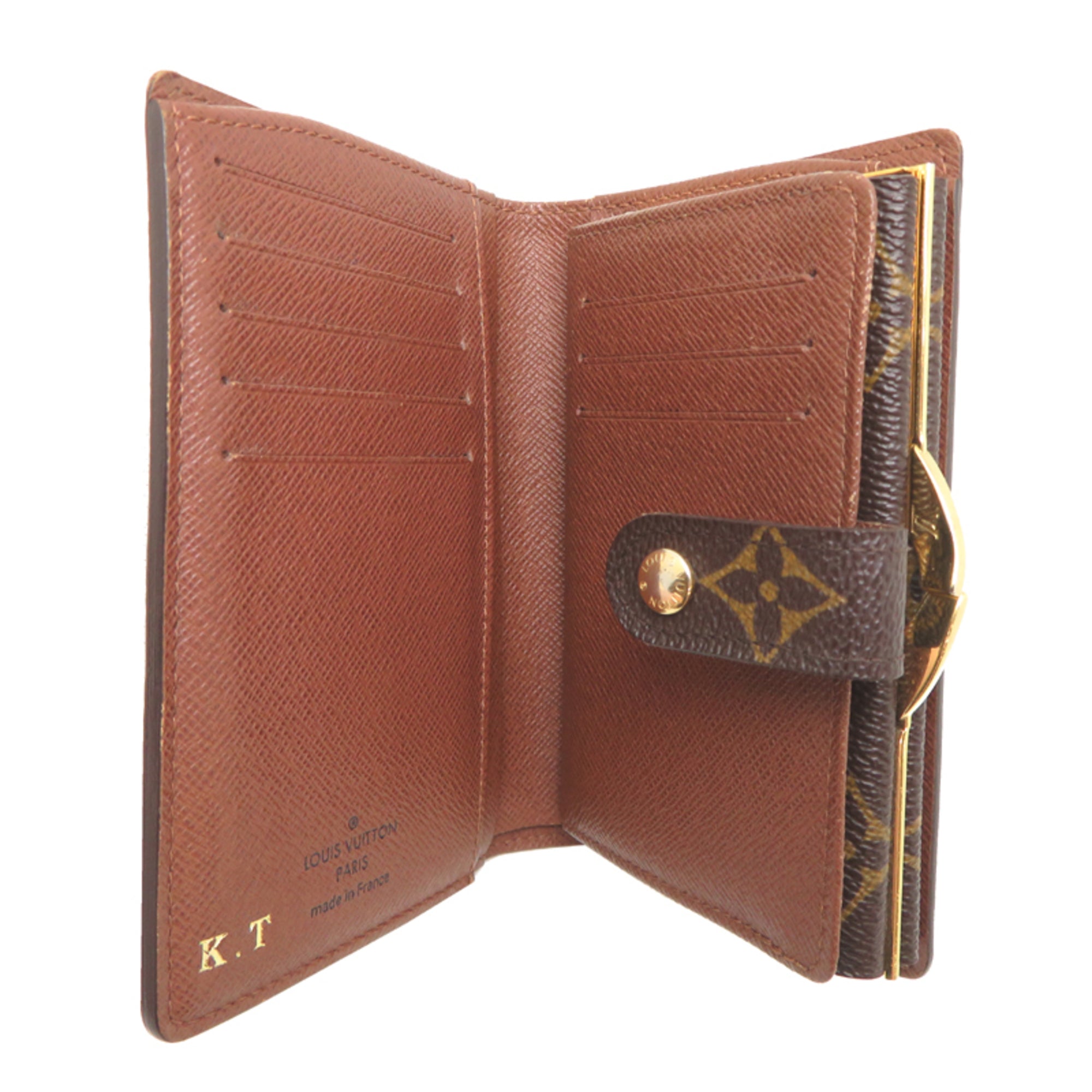 Louis Vuitton Brown Monogram Wallet (Bi-Fold) (Pre-Owned)
