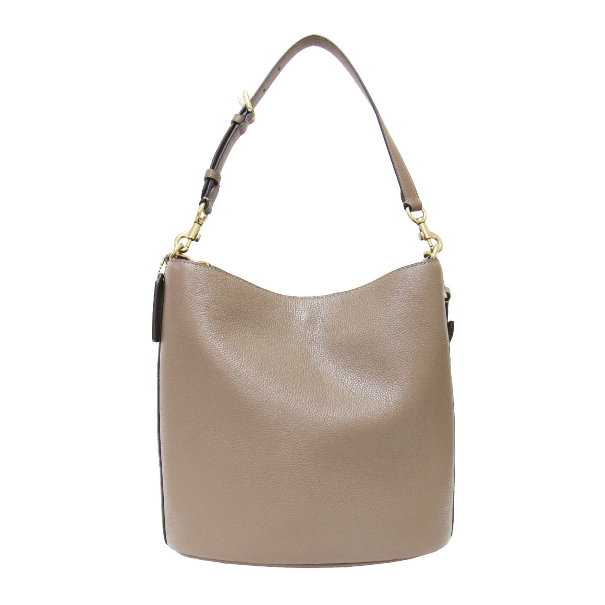 Coach Brown Leather Shoulder Bag (Pre-Owned)