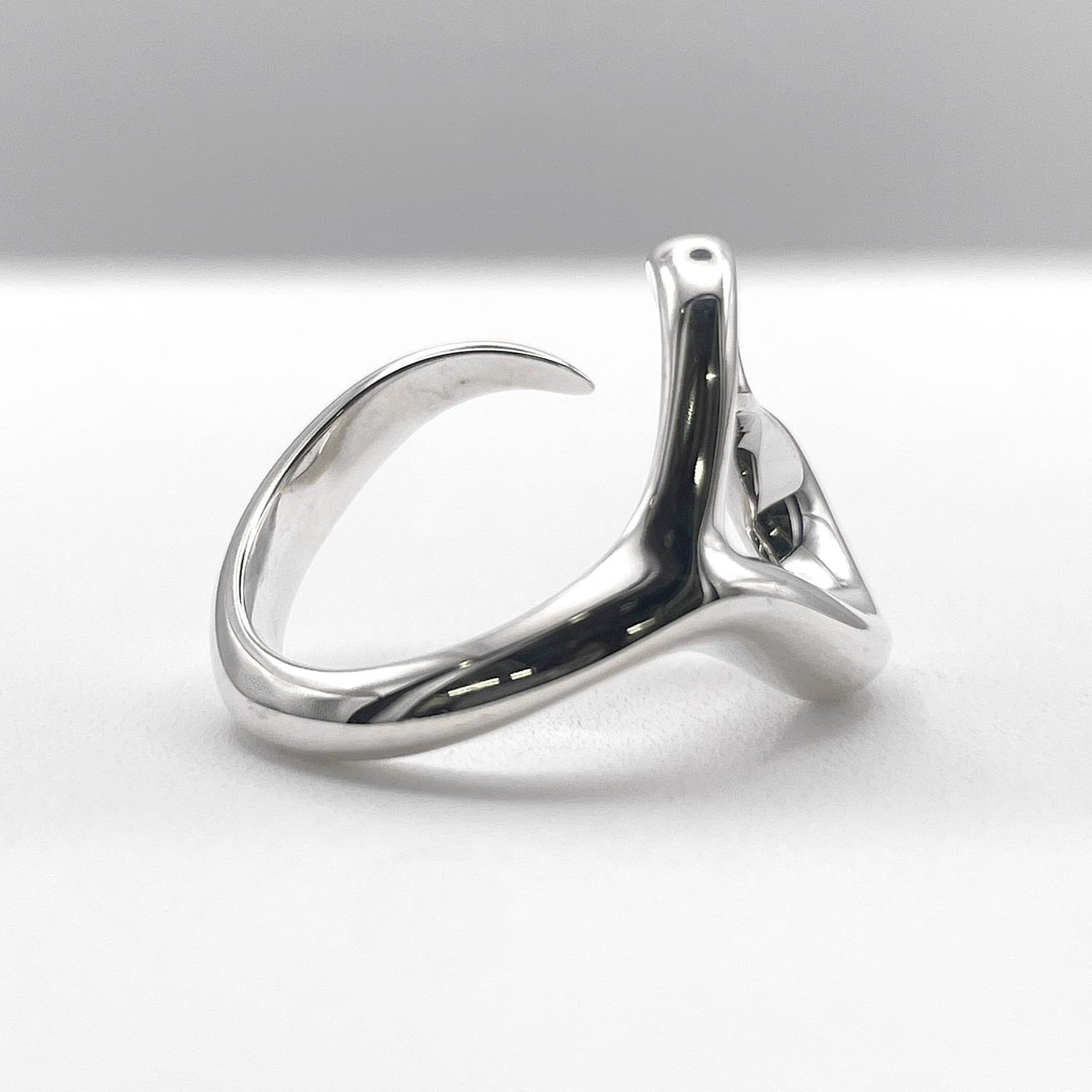 Tiffany Silver Silver 925 Band Ring (Pre-Owned)