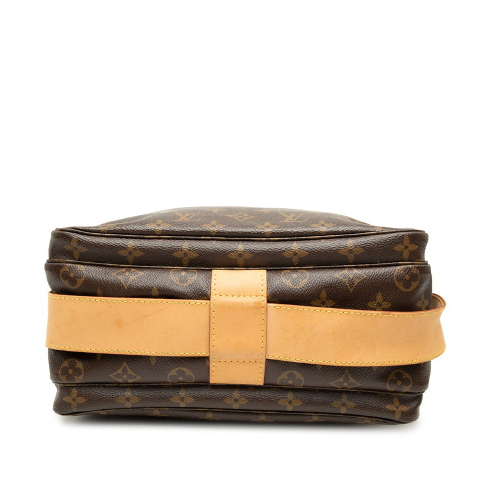 Louis Vuitton Brown Pvc Leather Shoulder Bag (Pre-Owned)