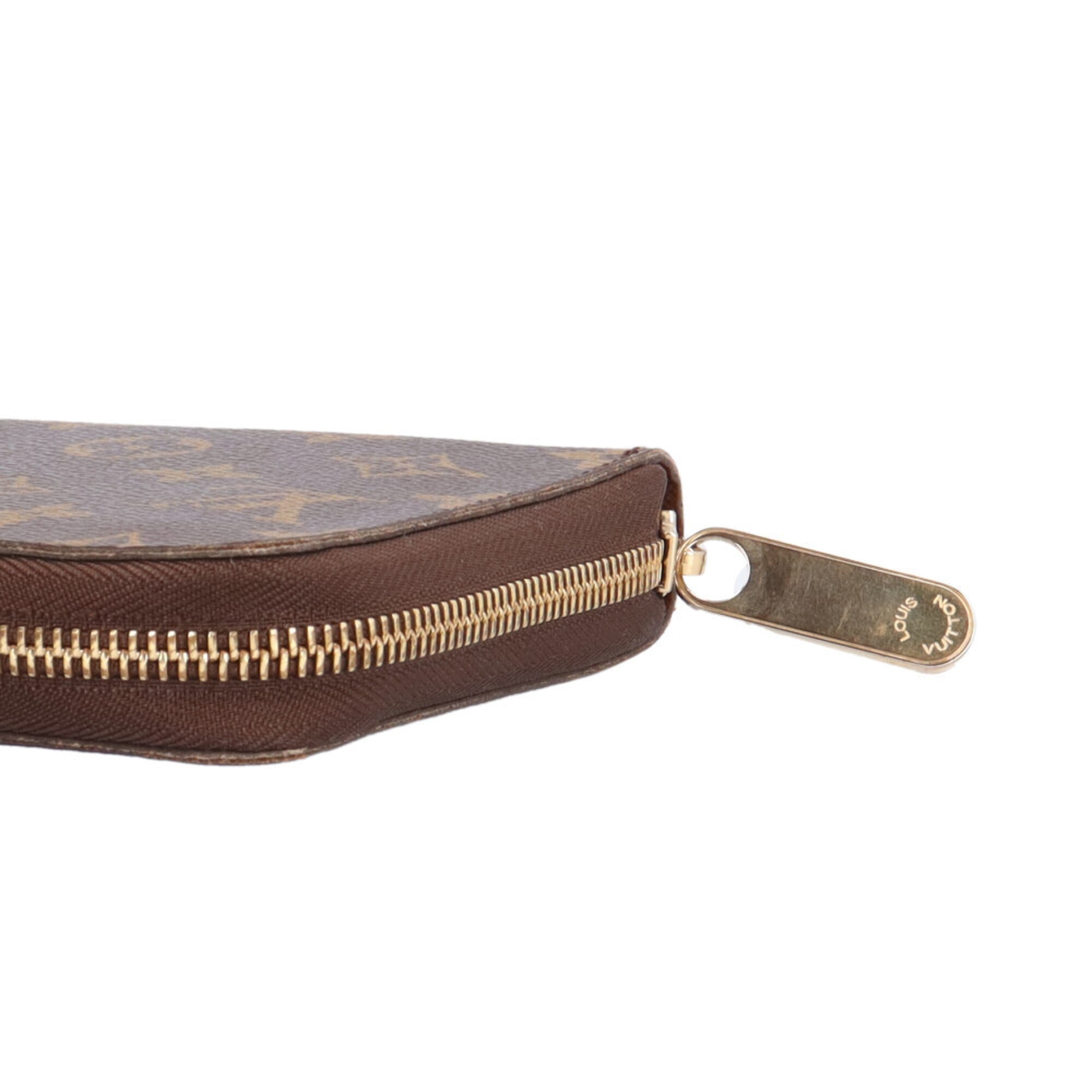 Louis Vuitton Monogram Brown Monogram Long Wallet (Bi-Fold) (Pre-Owned)