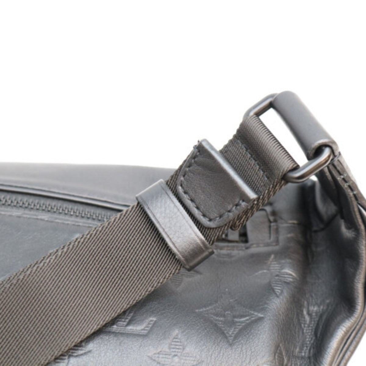 Louis Vuitton Black Monogram Shadow Fanny Pack (Pre-Owned)