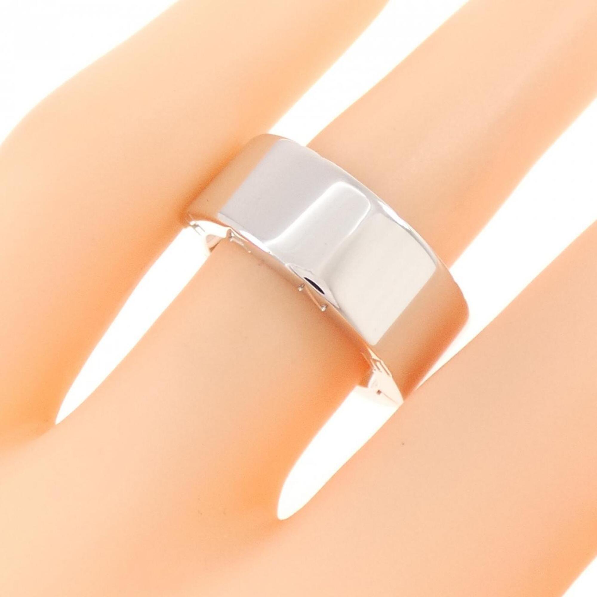 Chanel White Gold (18K) Band Ring (Pre-Owned)