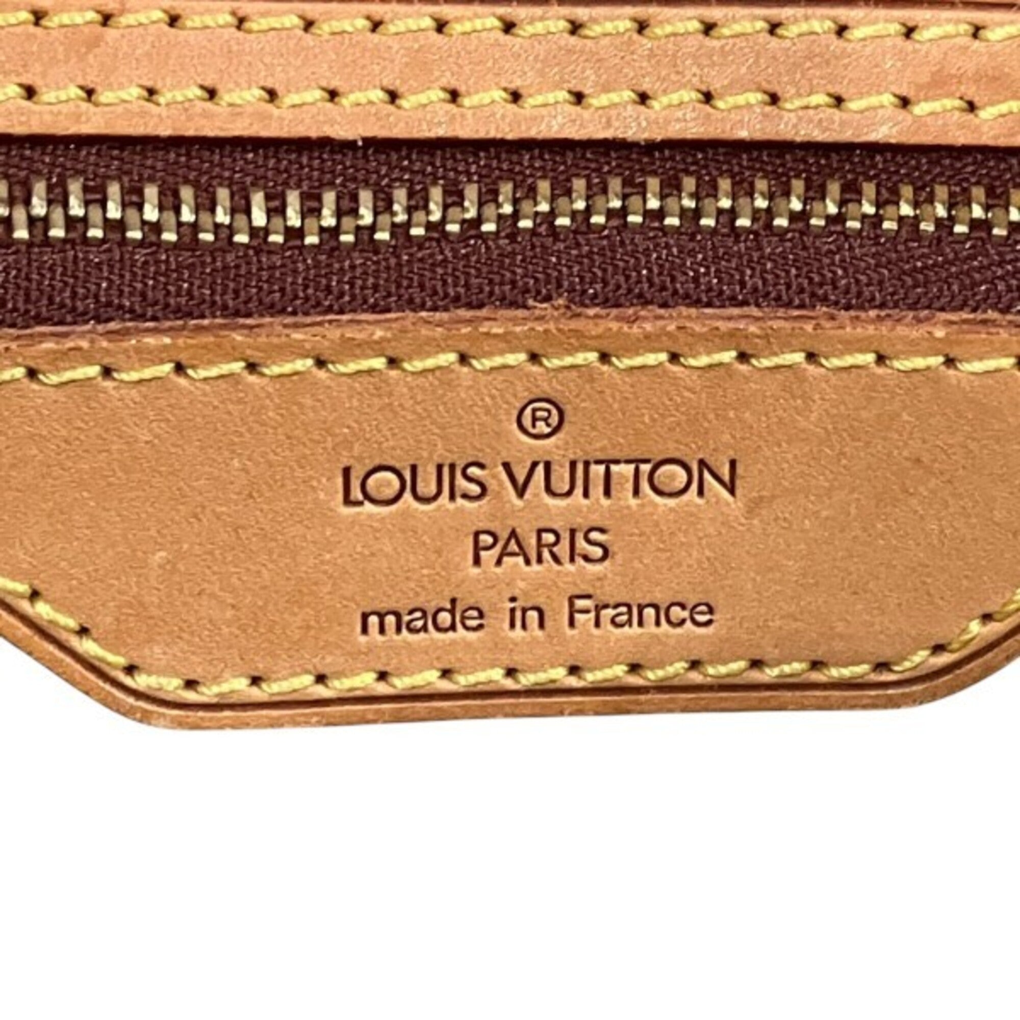 Louis Vuitton Brown Monogram Handbag Shoulder Bag (Pre-Owned)