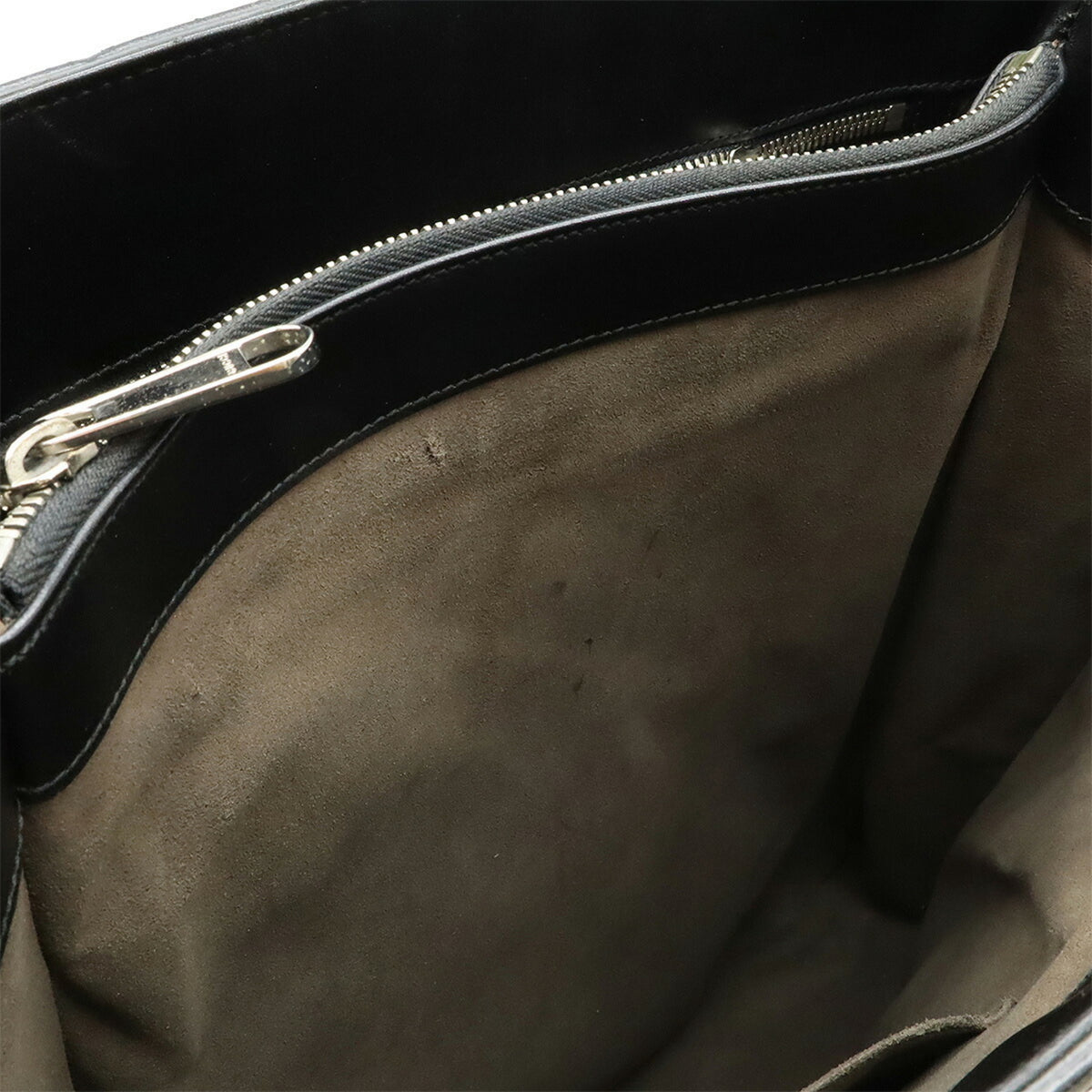 Gucci Beige Black Pvc Leather Shoulder Bag Tote Bag (Pre-Owned)