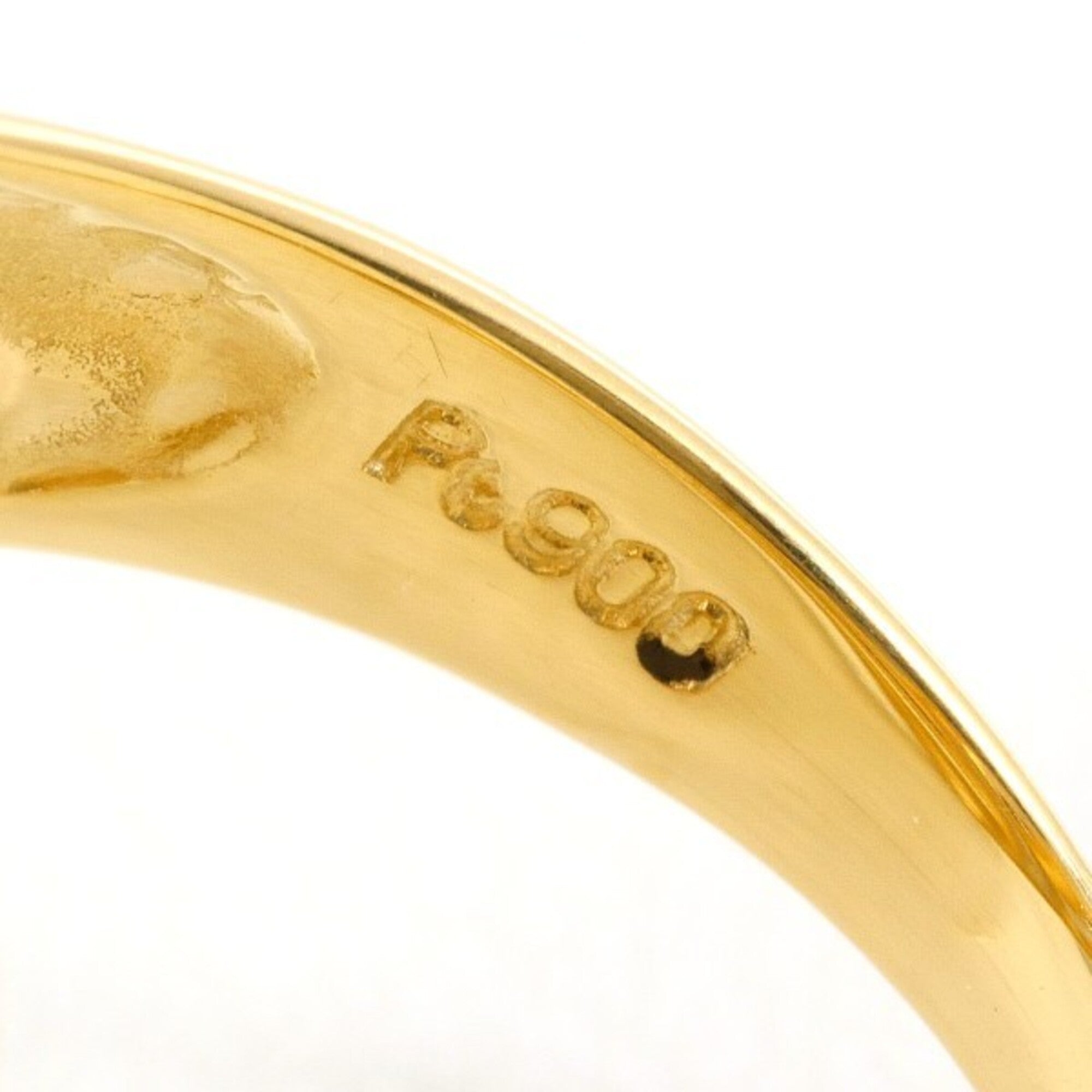 Unbranded Platinum Yellow Gold Yellow Gold (18K) Platinum 900 Band Ring (Pre-Owned)
