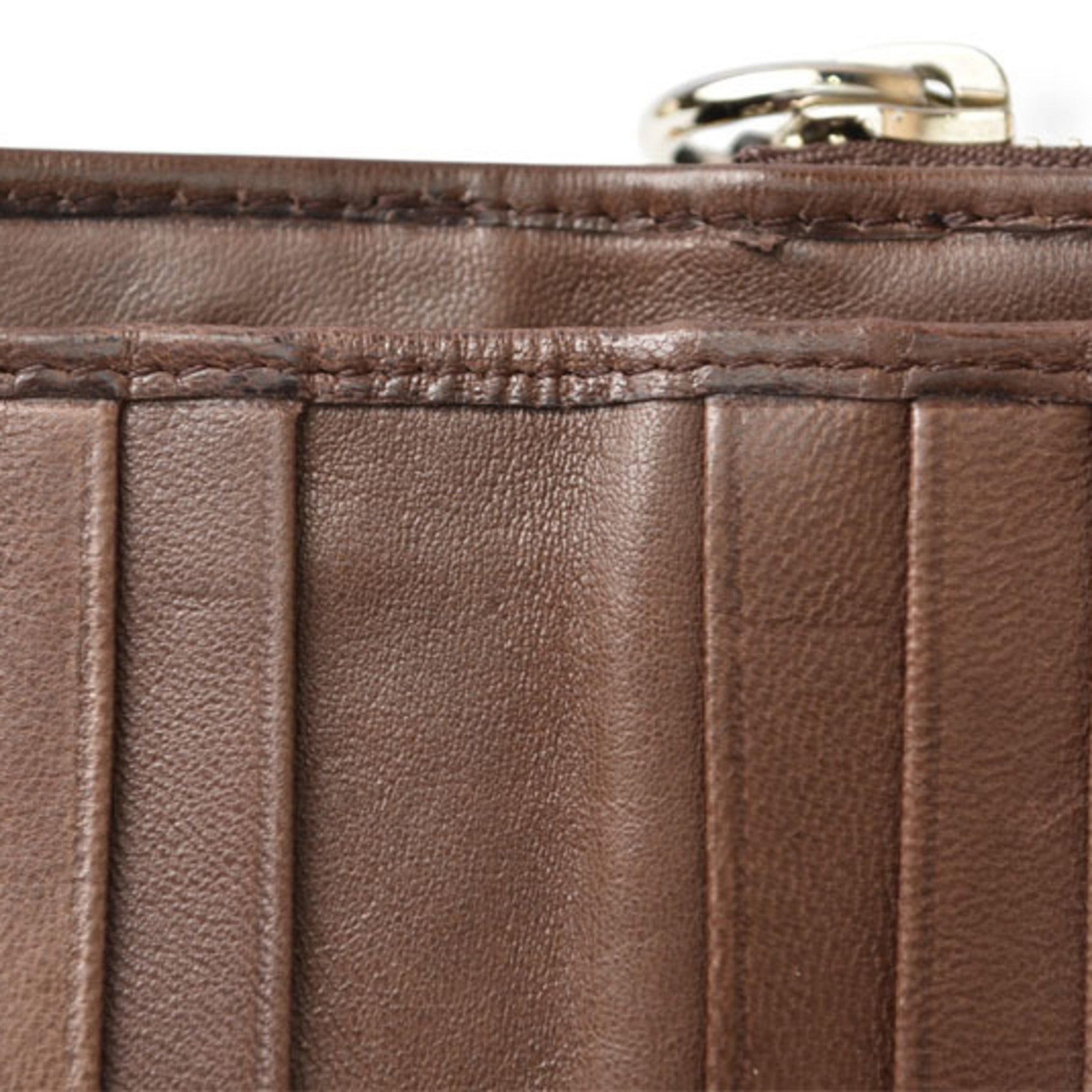 Chloé Paddington Brown Leather Wallet (Bi-Fold) (Pre-Owned)