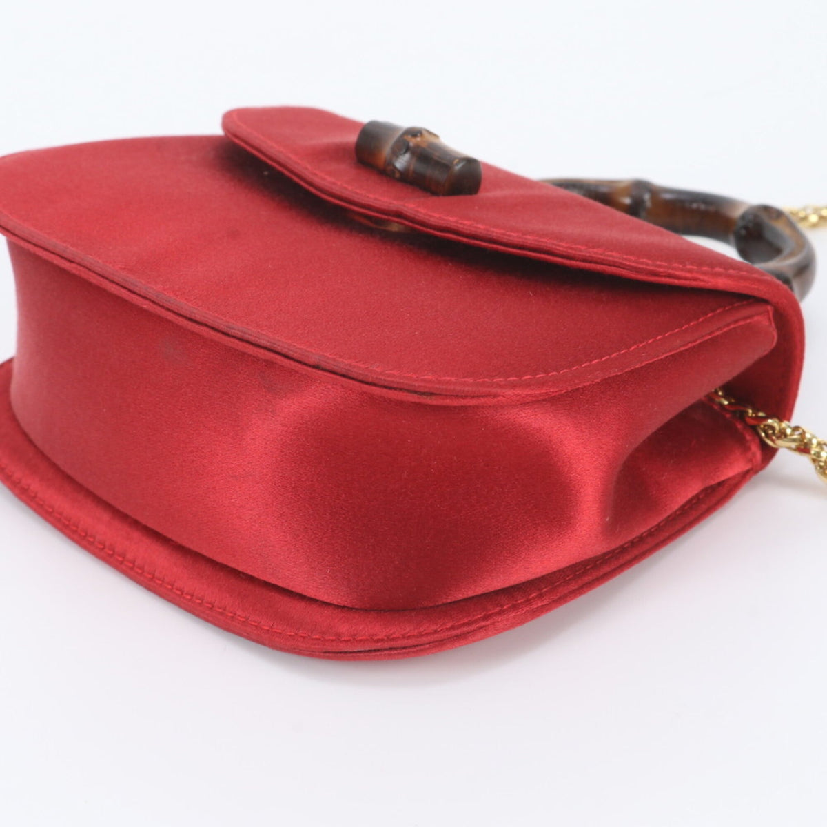 Gucci Red Color Handbag Shoulder Bag (Pre-Owned)