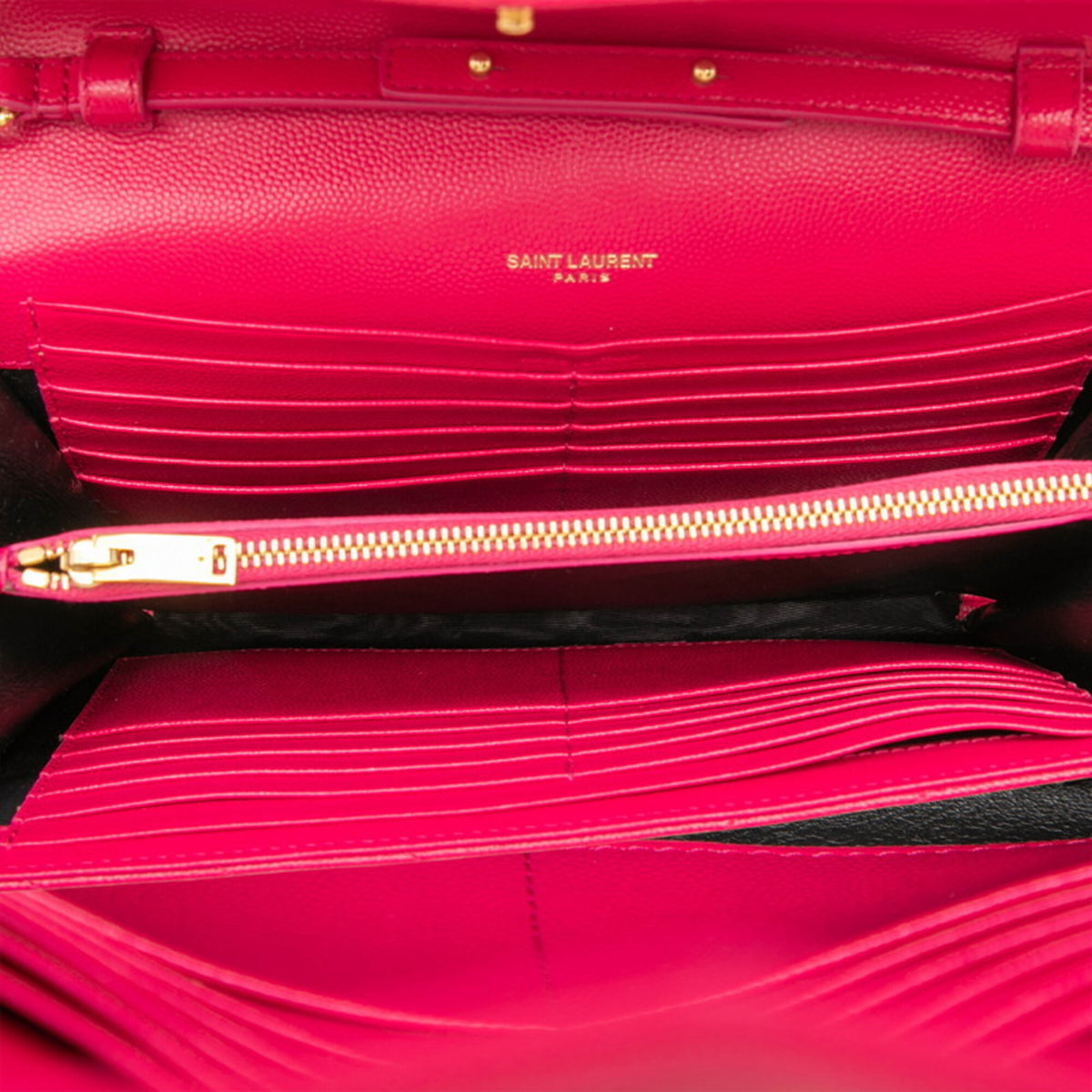 Saint Laurent Pink Leather Shoulder Bag (Pre-Owned)