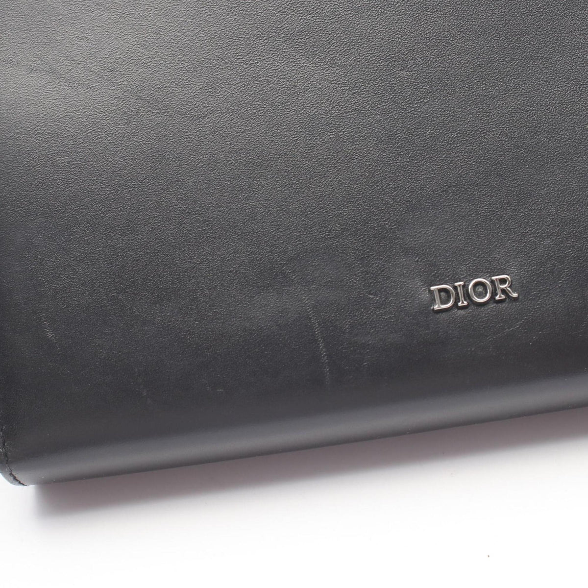 Christian Dior Black Leather Handbag Shoulder Bag (Pre-Owned)