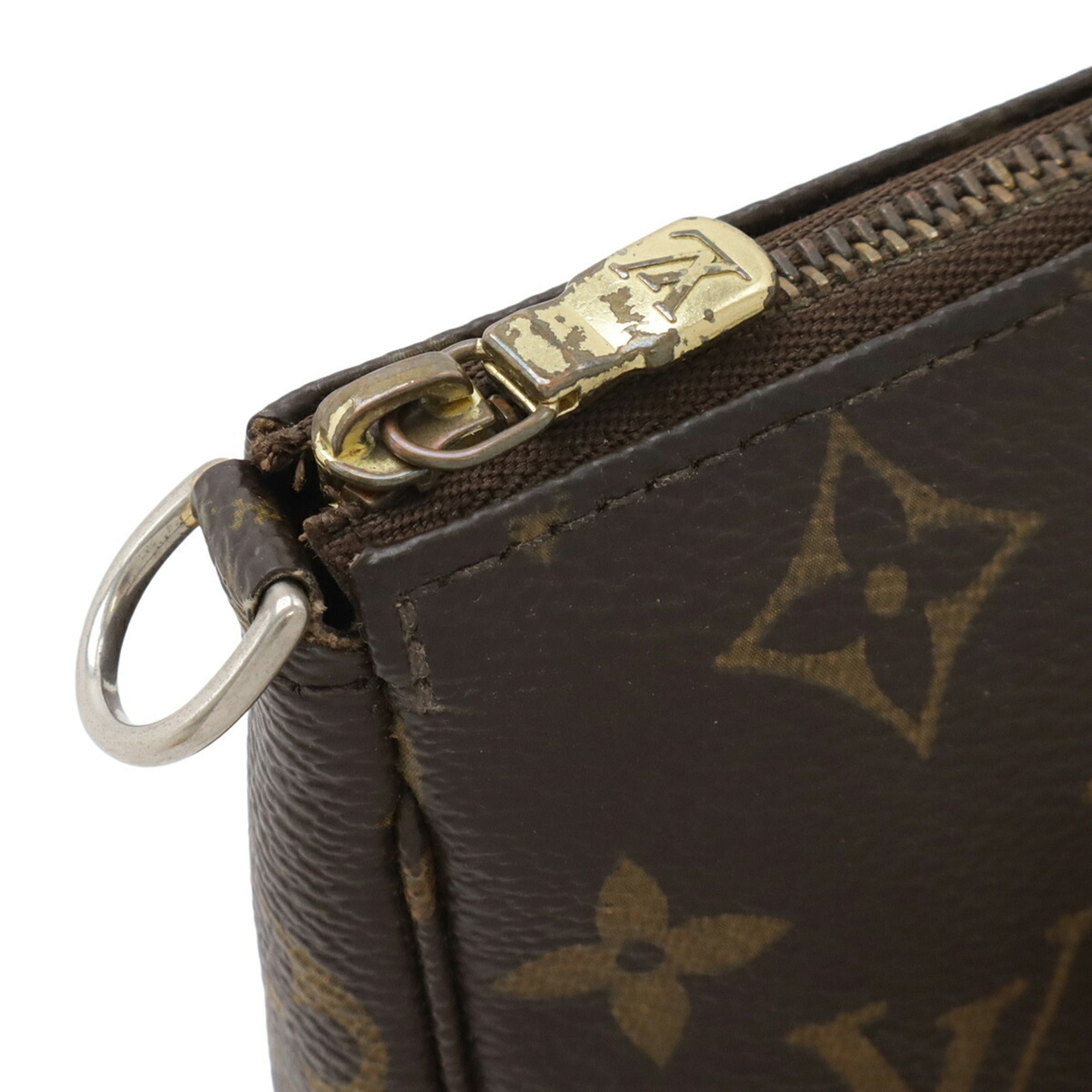 Louis Vuitton Brown Monogram Pochette Pouch (Pre-Owned)