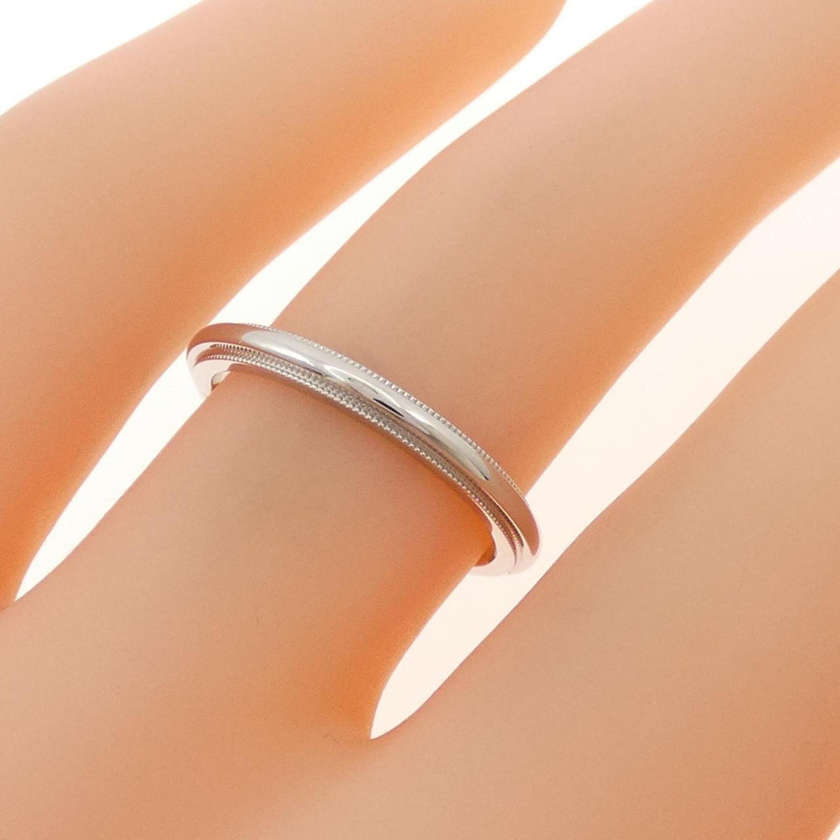 Tiffany Platinum 950 Band Ring (Pre-Owned)