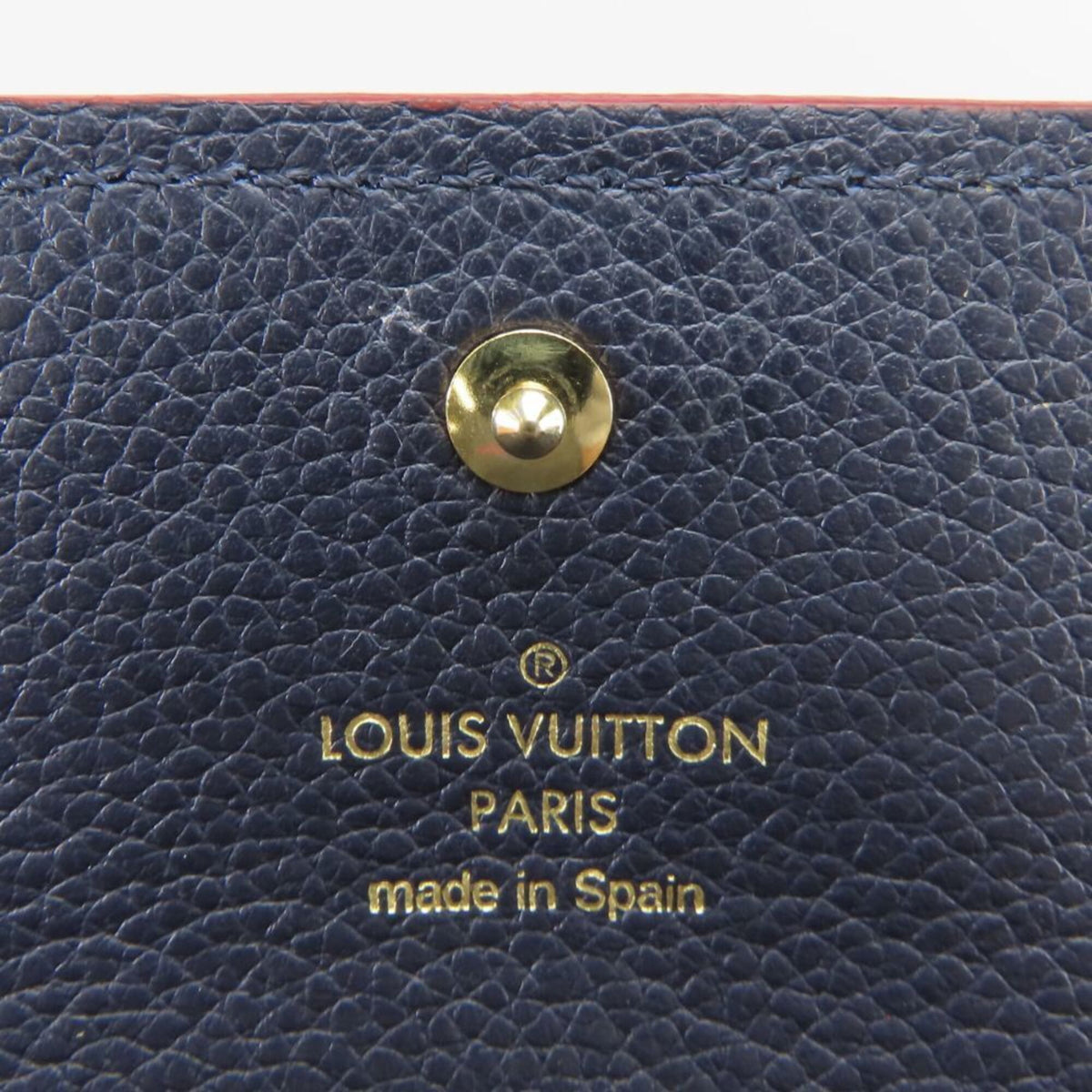 Louis Vuitton Galle Marine Rouge Monogram Empreinte Long Wallet (Bi-Fold) (Pre-Owned)