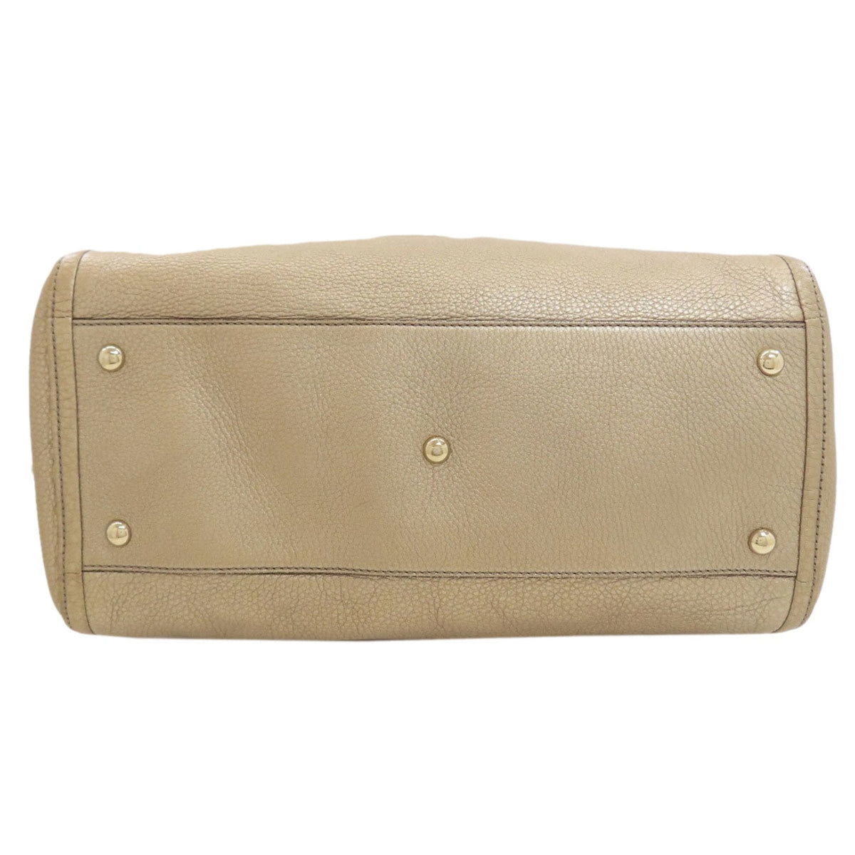 Gucci Gold Leather Tote Bag (Pre-Owned)
