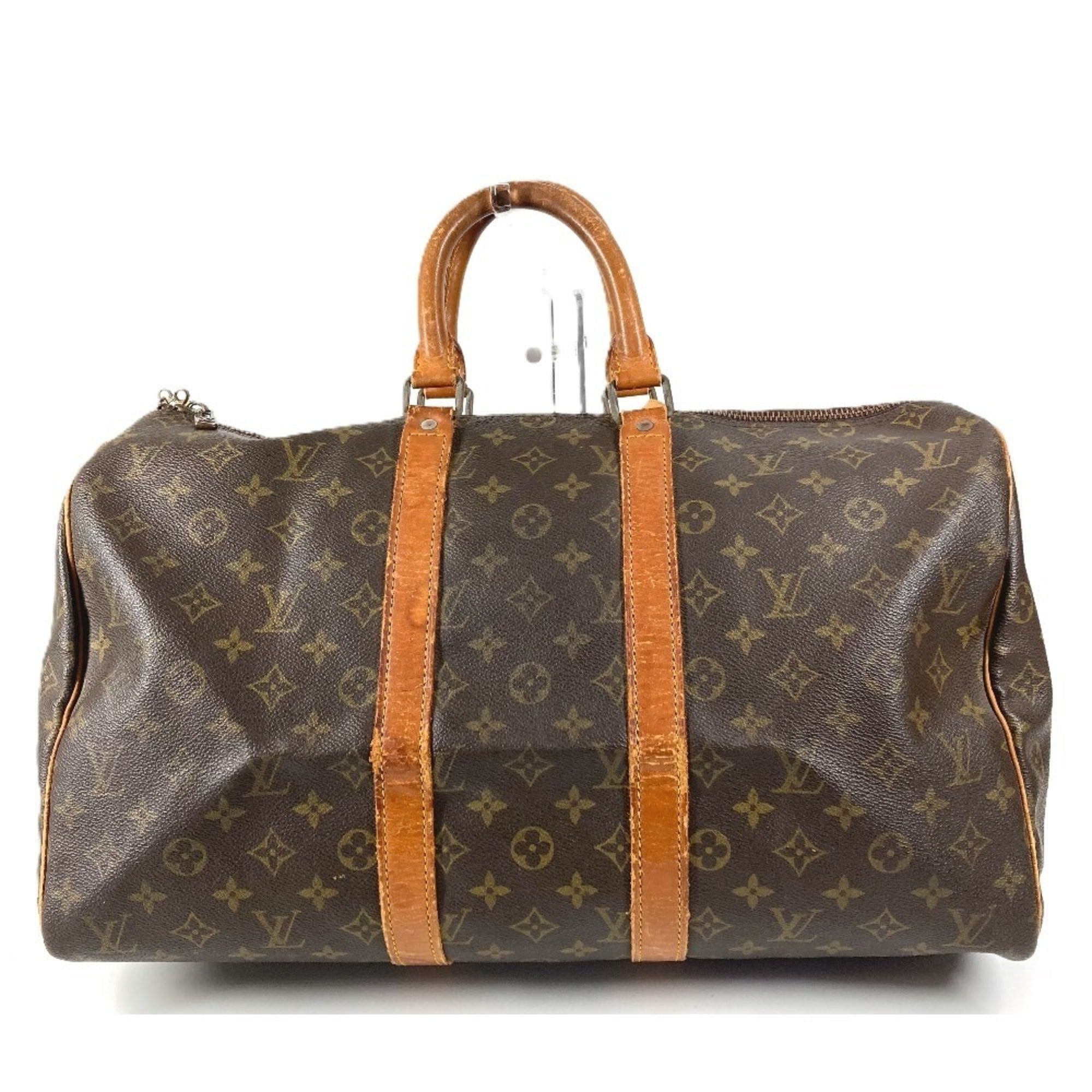Louis Vuitton Monogram Brown Monogram Boston Bag Handbag (Pre-Owned)