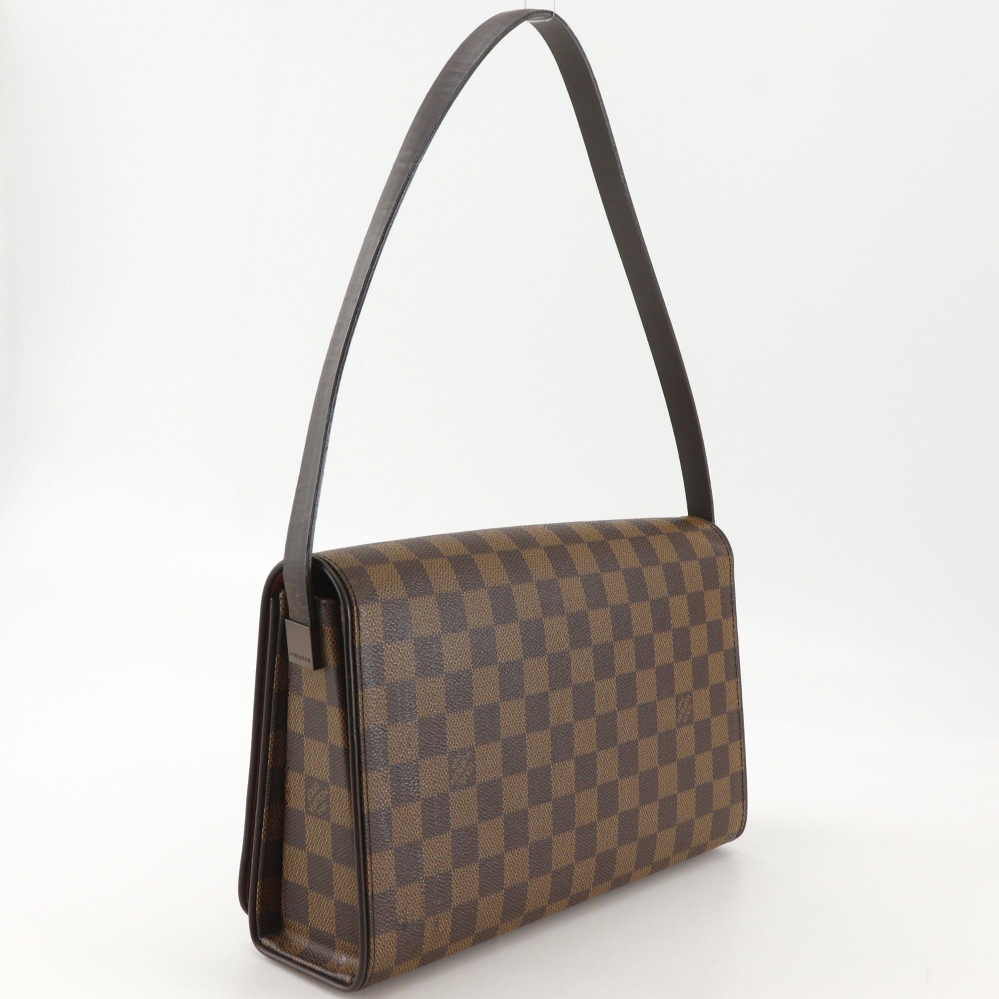 Louis Vuitton Damier Brown Damier Canvas Shoulder Bag (Pre-Owned)