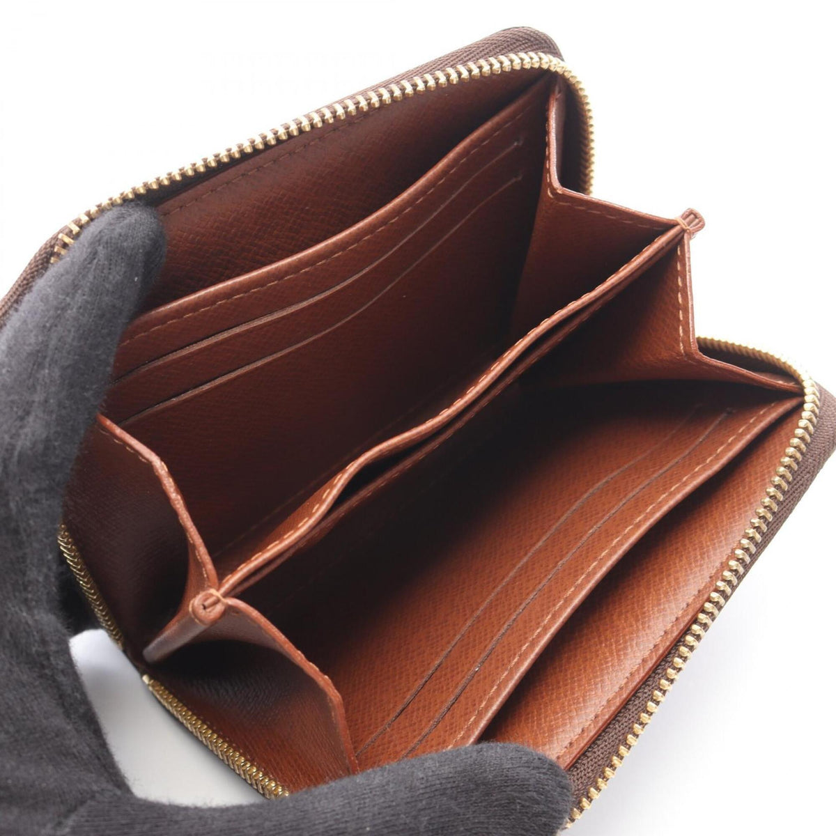 Louis Vuitton Brown Pvc Coin Purse/Coin Case (Pre-Owned)