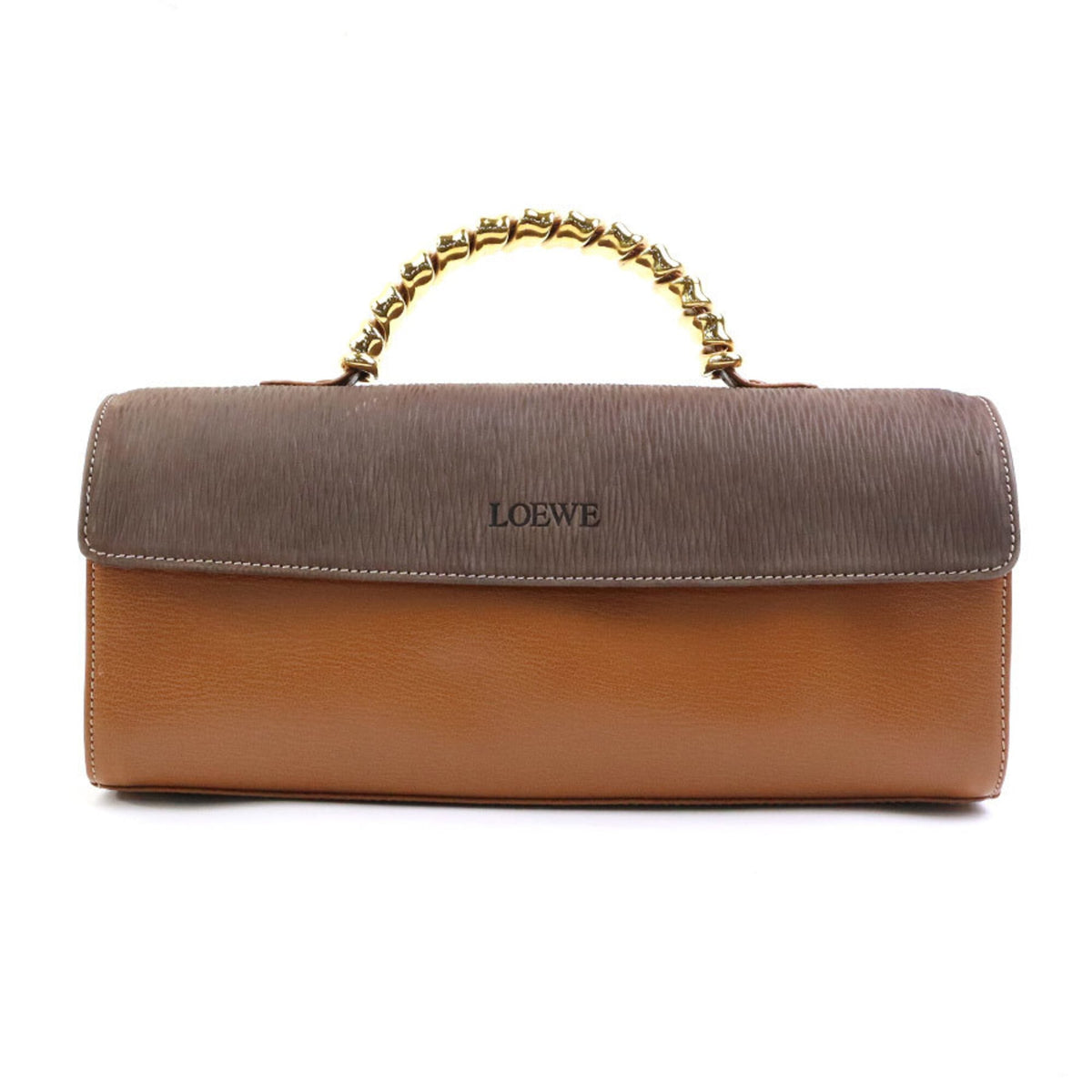 Loewe Brown Leather Handbag (Pre-Owned)