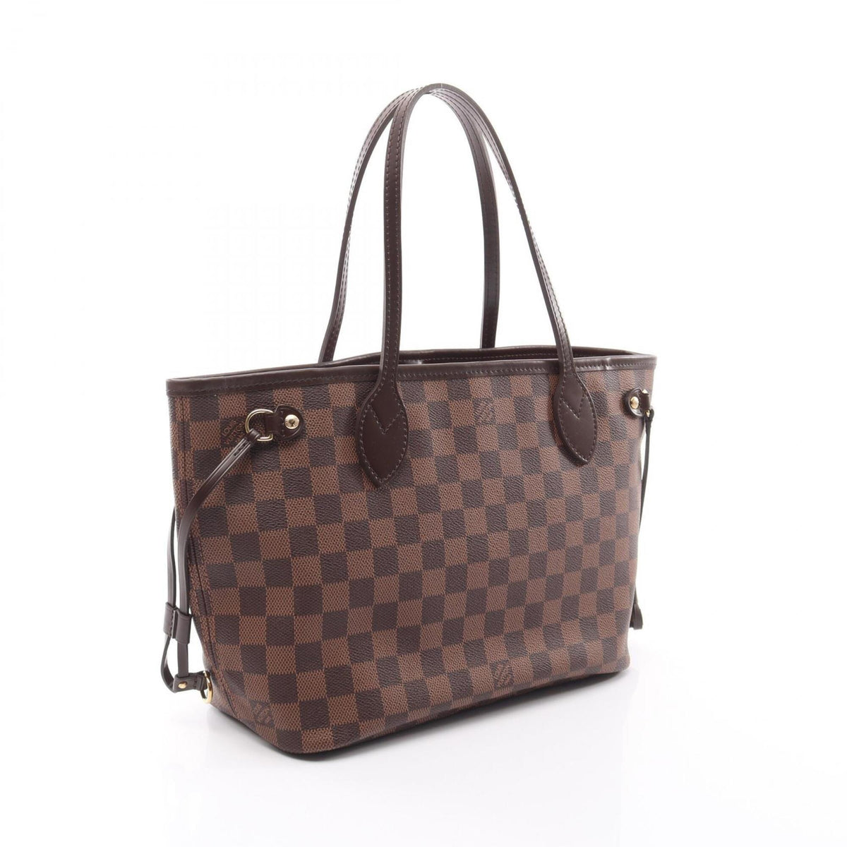 Louis Vuitton Brown Damier Canvas Coated Canvas Damier Canvas Leather Handbag Tote Bag (Pre-Owned)
