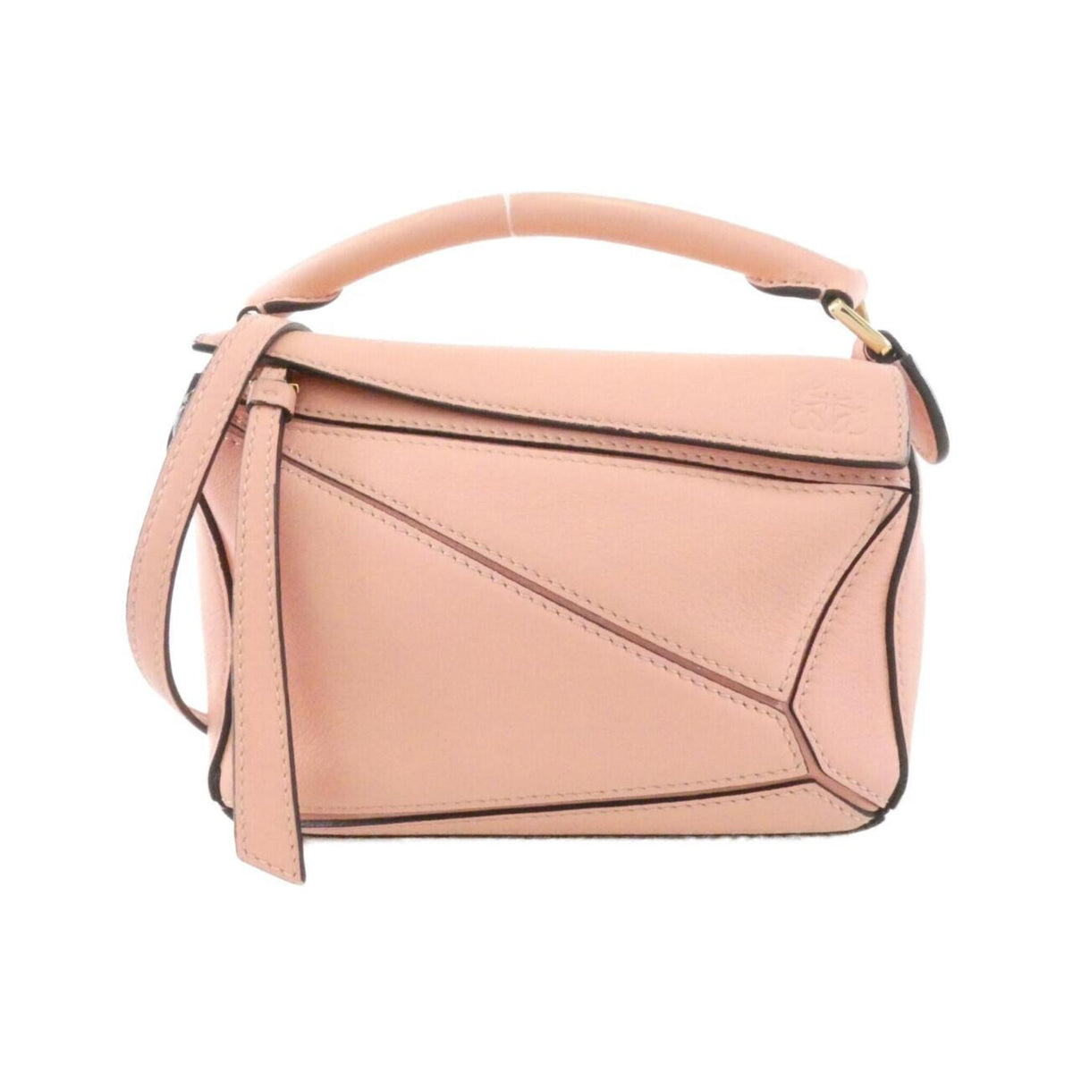 Loewe Pink Leather Handbag (Pre-Owned)