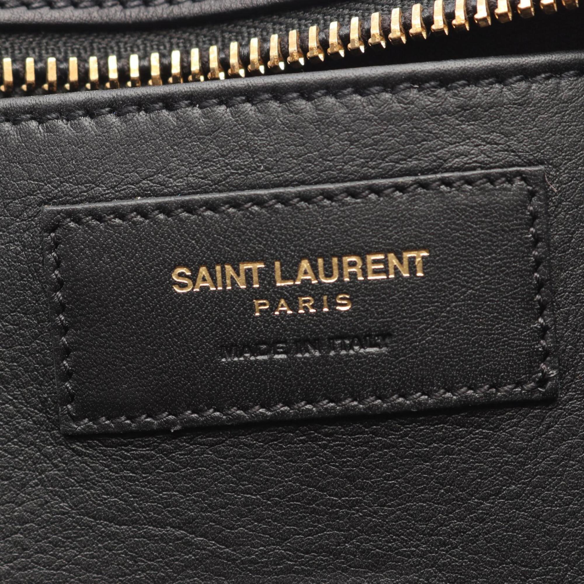 Yves Saint Laurent Black Leather Handbag (Pre-Owned)