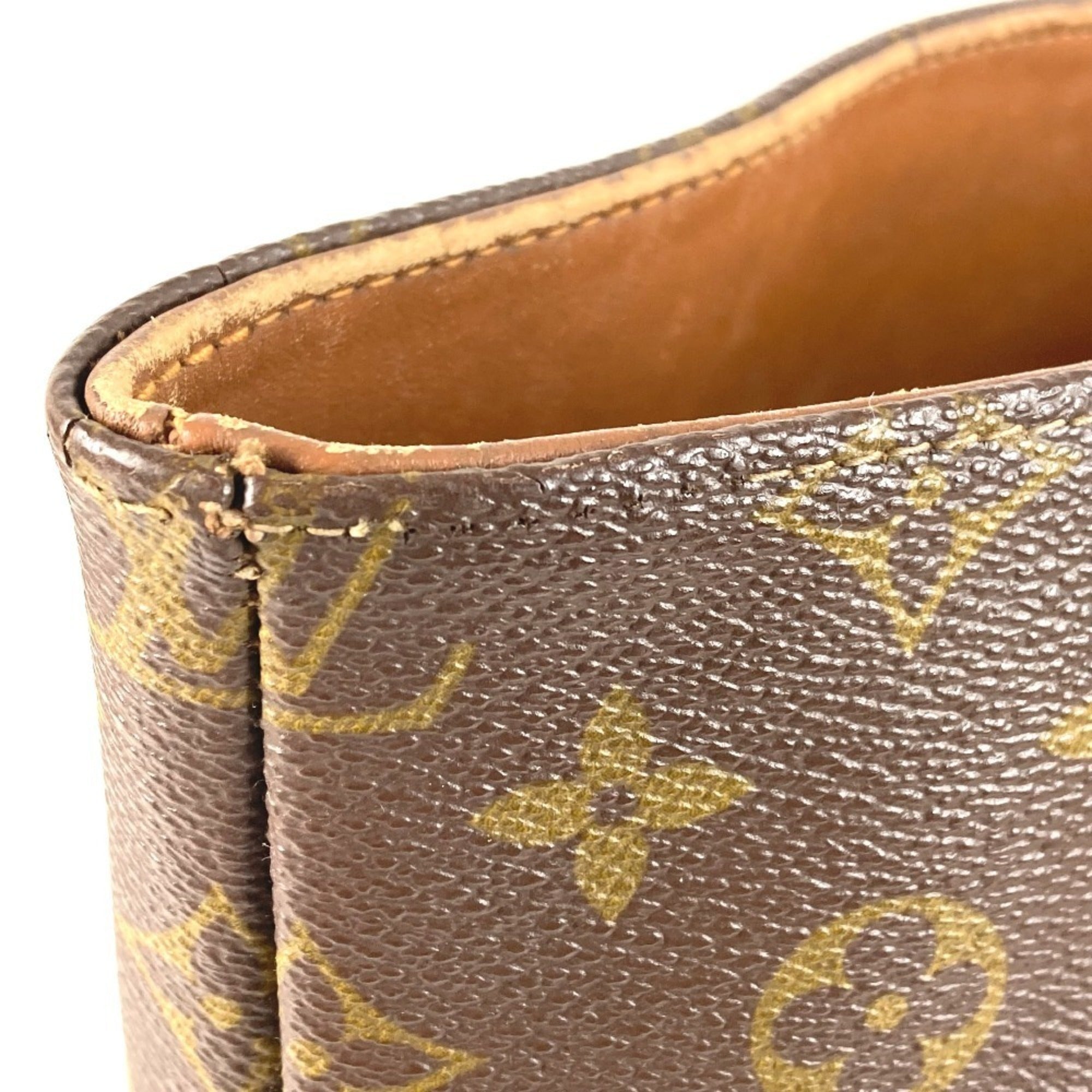Louis Vuitton Brown Galle Monogram Monogram Handbag Tote Bag (Pre-Owned)