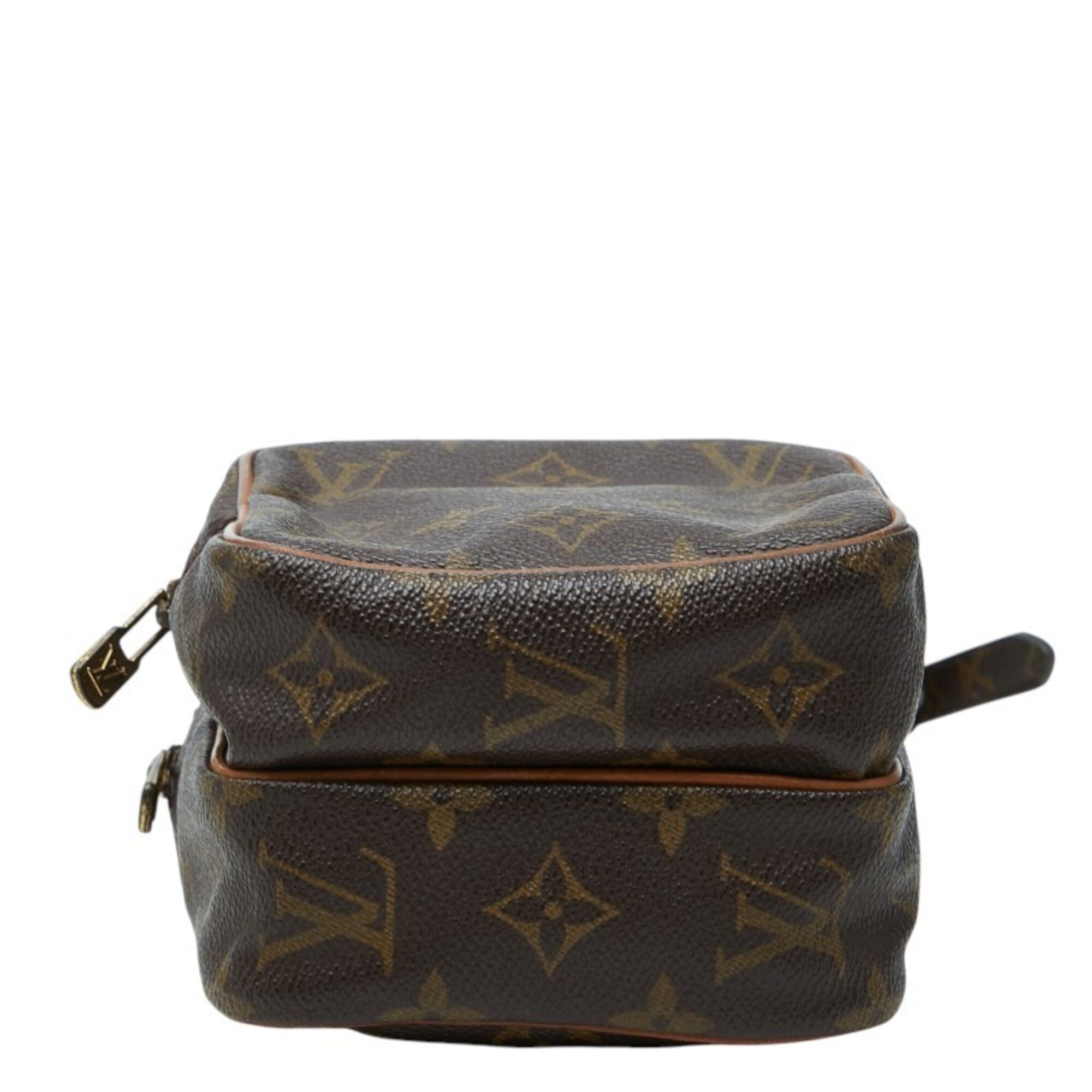 Louis Vuitton Brown Pvc Leather Shoulder Bag (Pre-Owned)