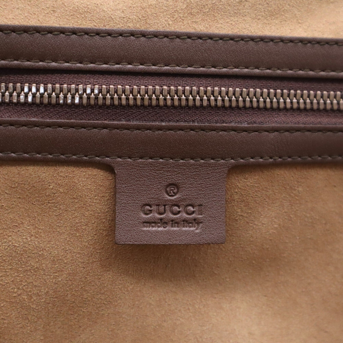 Gucci Sherry Line Beige Multi-Color Coated Canvas Leather Boston Bag (Pre-Owned)